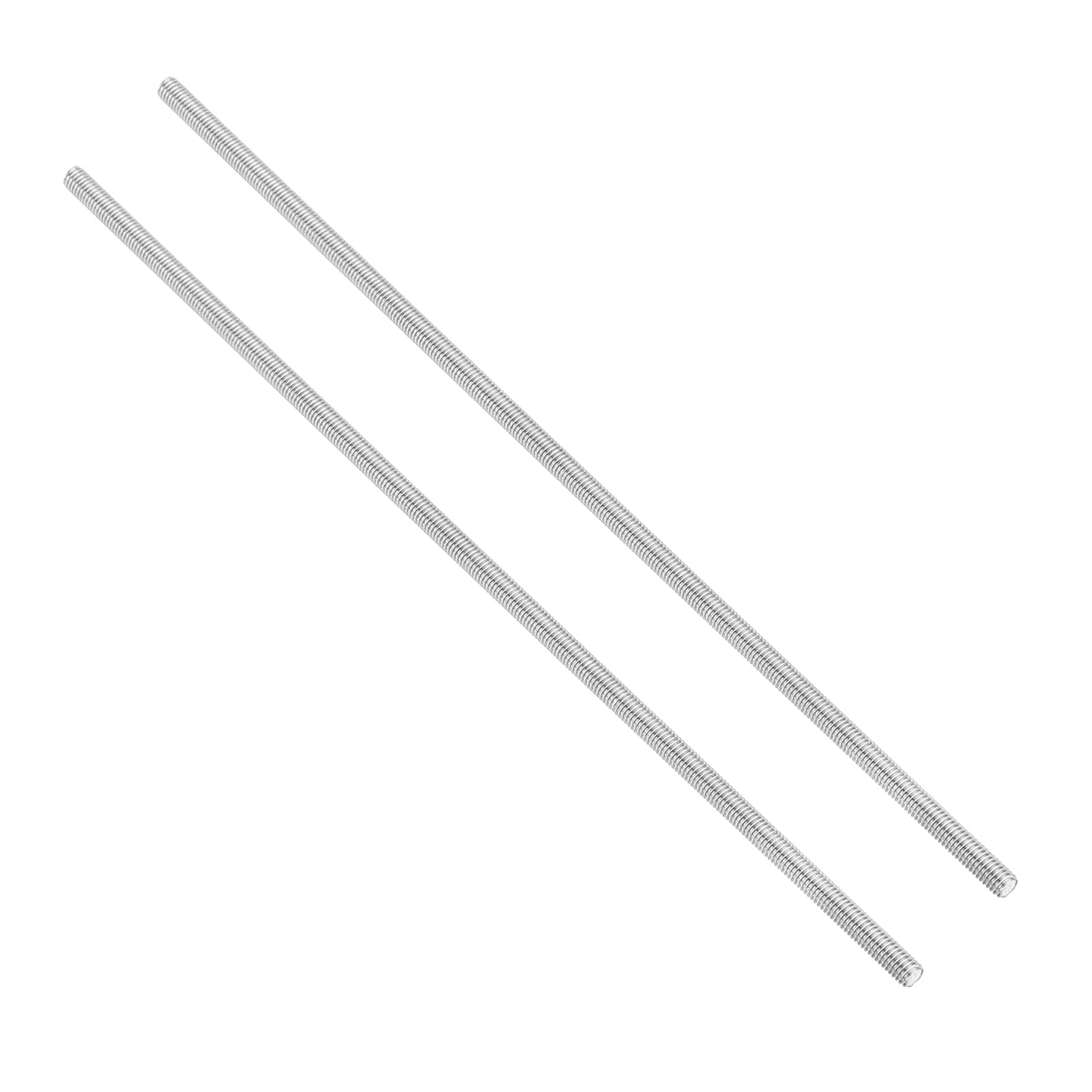 Unique Bargains UNF 304 Stainless Steel Fully Threaded Rod 2pcs 7.9 Inch Length Long Threaded Screw Right Hand Threads All Threaded Rod Studs for Anchoring Bolt Clamps Hangers and U-Bolts
