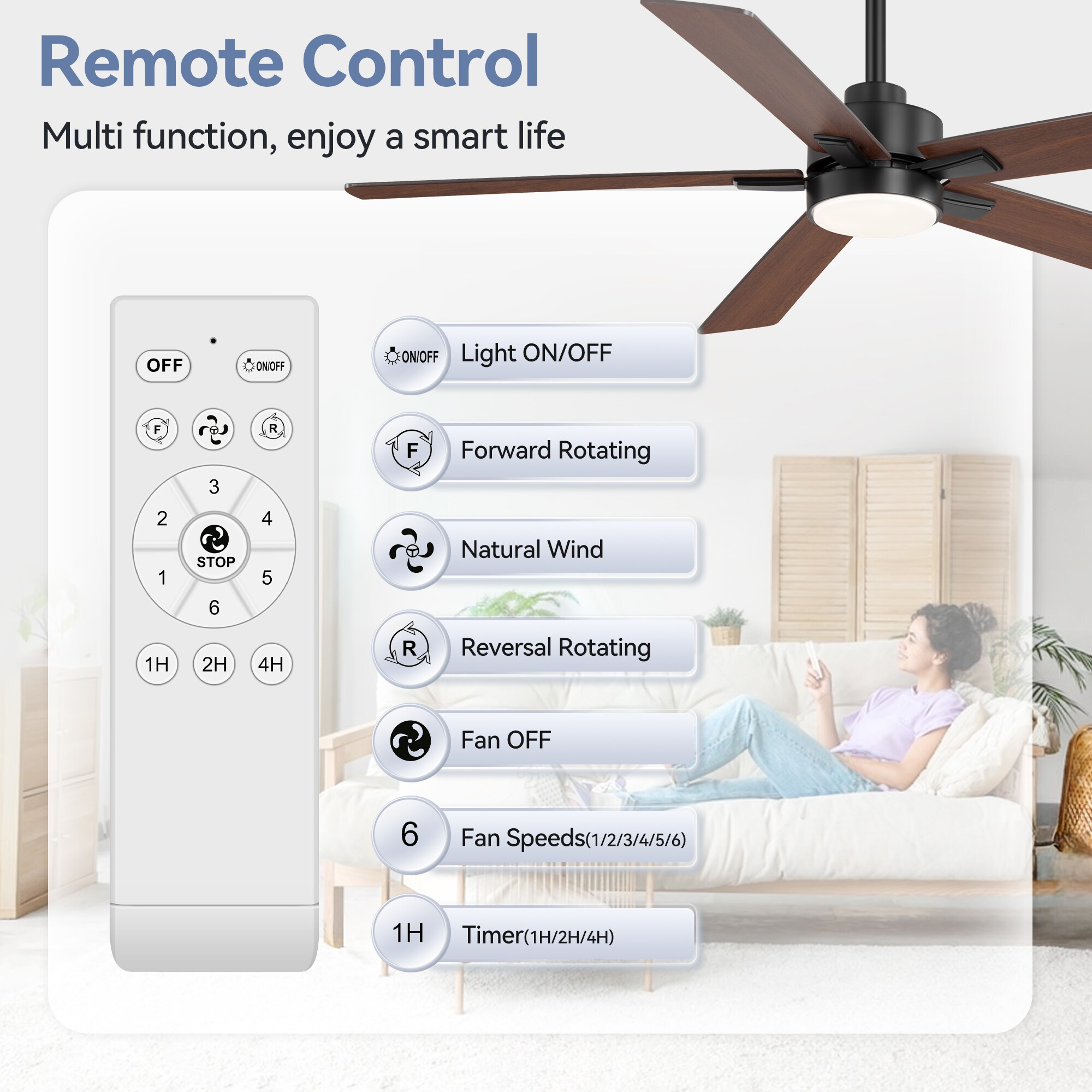 Breezary 30001-BK Ceiling-Fans - View #11