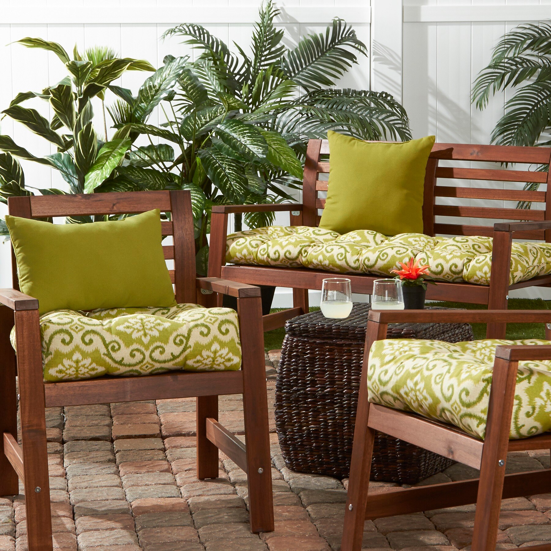 Greendale Home Fashions OC5812-SHOREHAM Patio-Furniture-Cushions - View #6