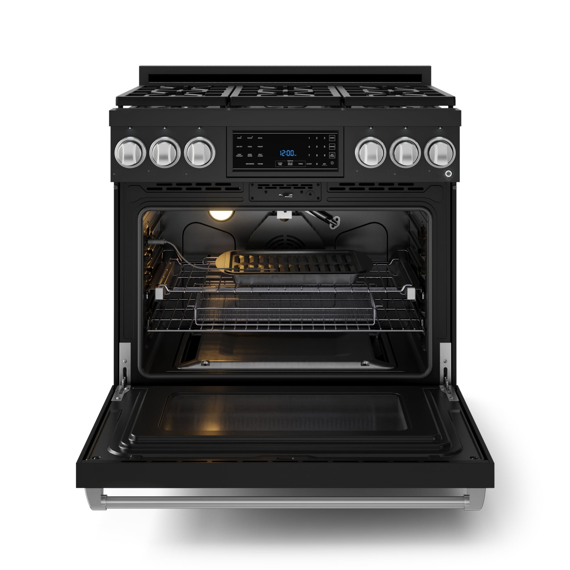 Thor Kitchen RSG36BLP-SS Freestanding-Gas-Ranges - View #4