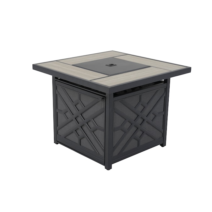 Gas Fire Pits Department At, Rectangular Tile Top Fire Pit