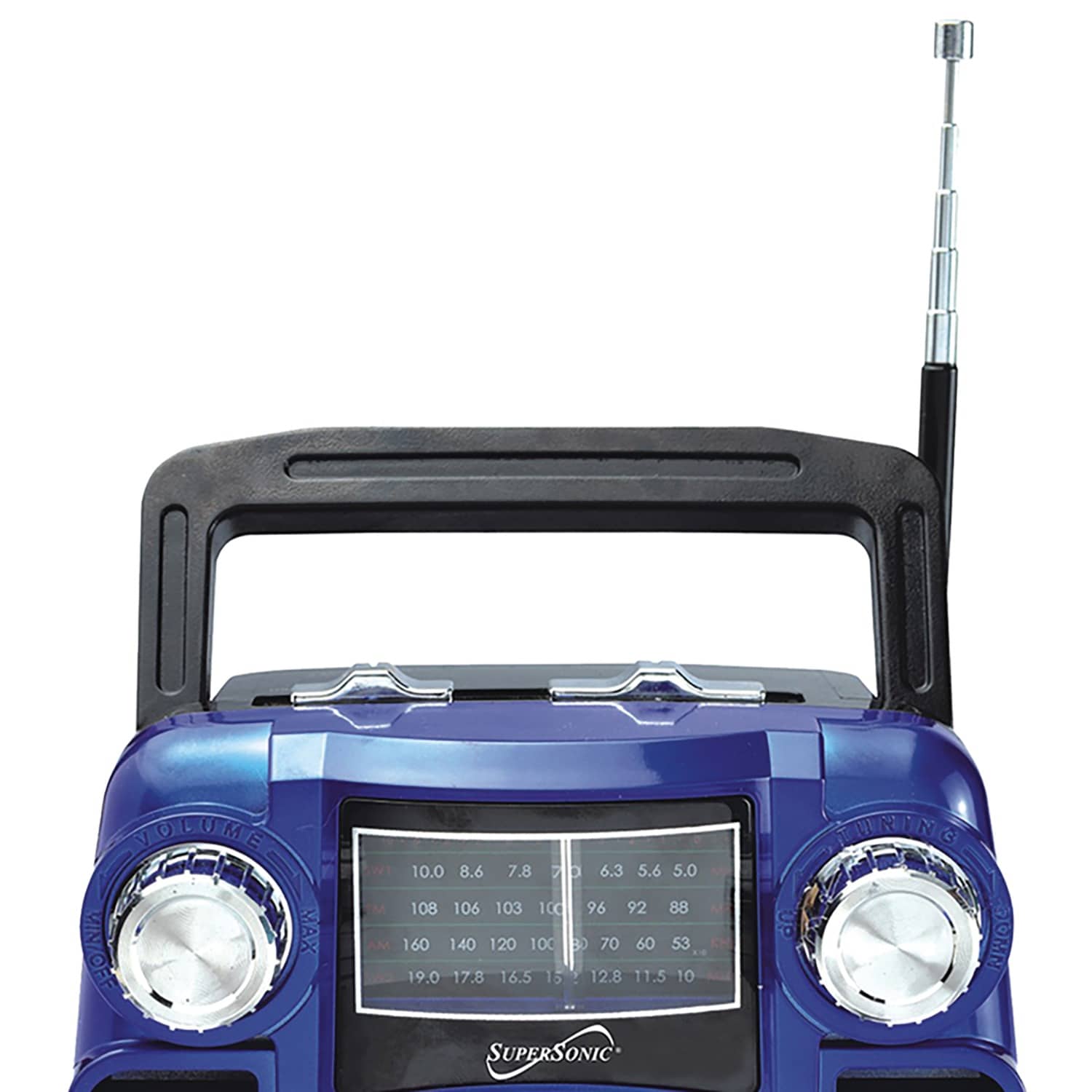 Supersonic SSCSC1390BTBLU Boomboxes-Radios - View #2