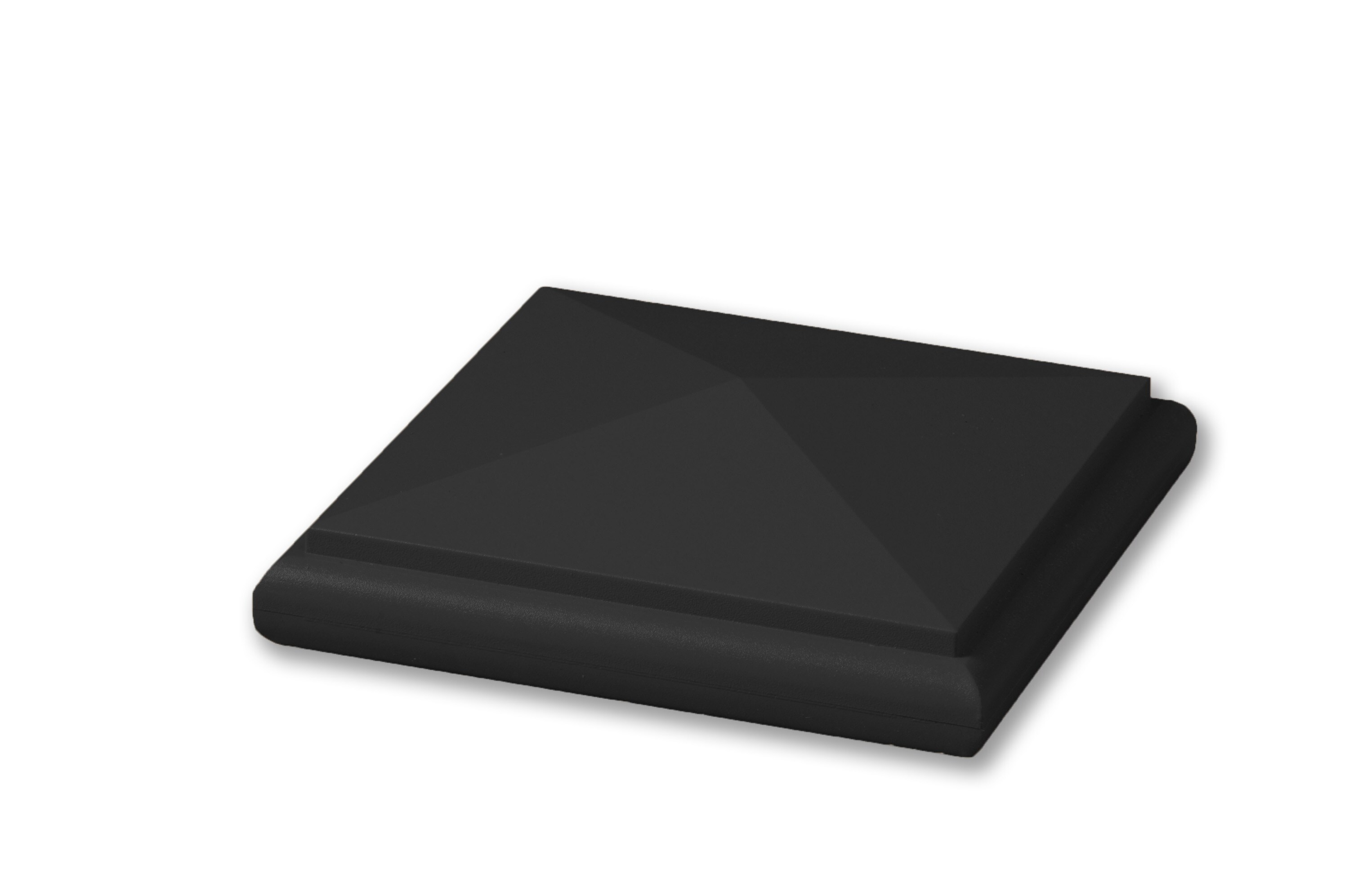 TimberTech A55X55PCAPB 5-1/2-in x 5-1/2-in Black Composite Deck Post Cap