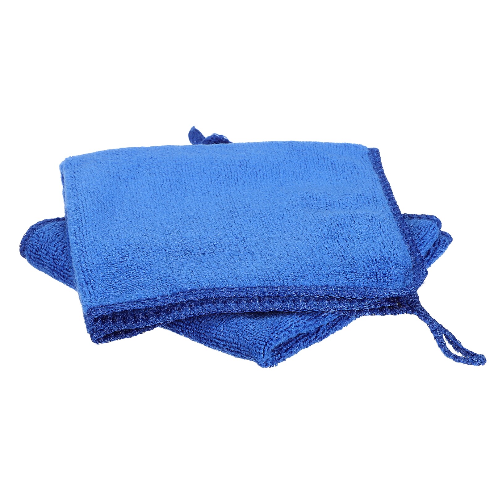 Harfington - 2pcs Microfiber Cleaning Cloth 8-in x 8-in Multi-Functional Cleaning Towels Reusable...