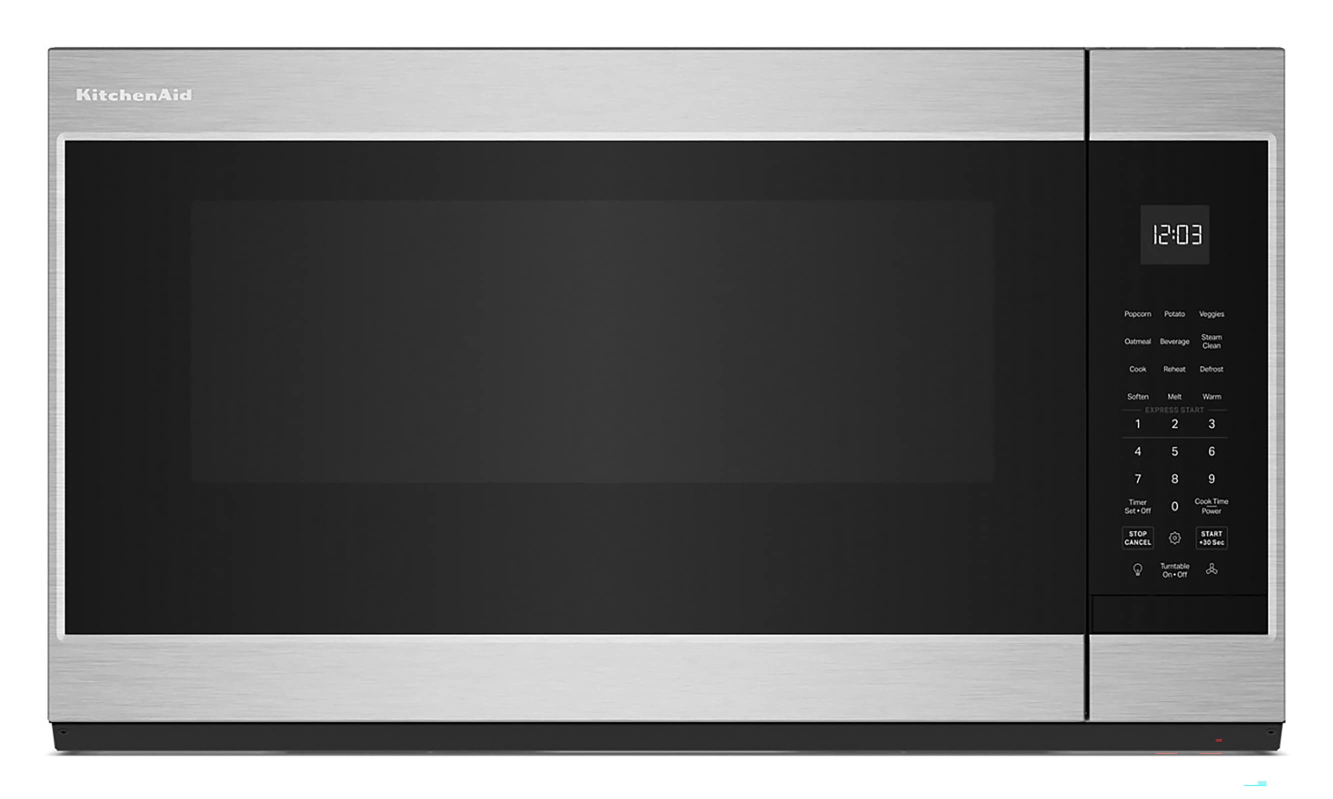 KitchenAid KMMS230RPS 1.9-cu ft 29.87-in Over-the-Range Microwave with Sensor Cooking ( PrintShield Stainless )
