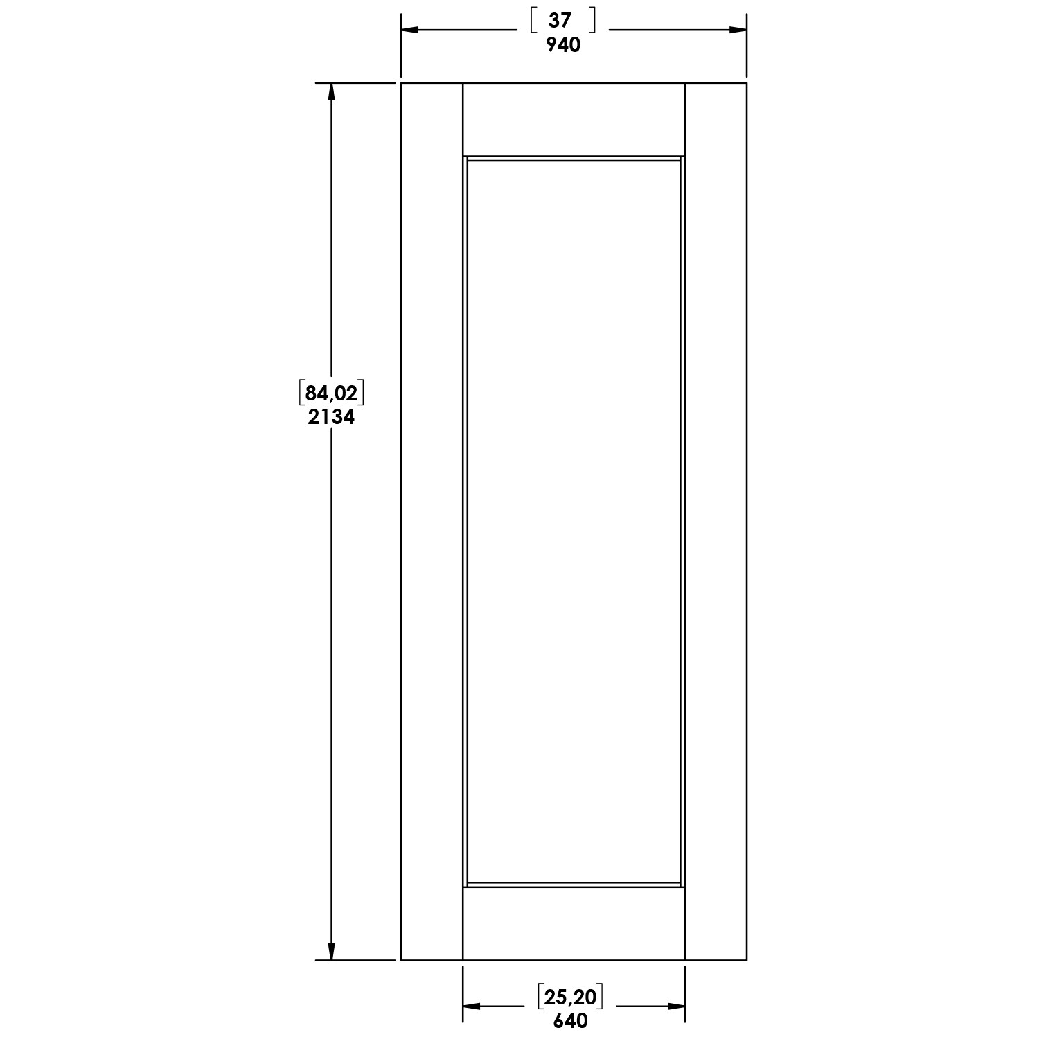 RELIABILT RDRFX-33-ECOM Barn-Doors - View #4