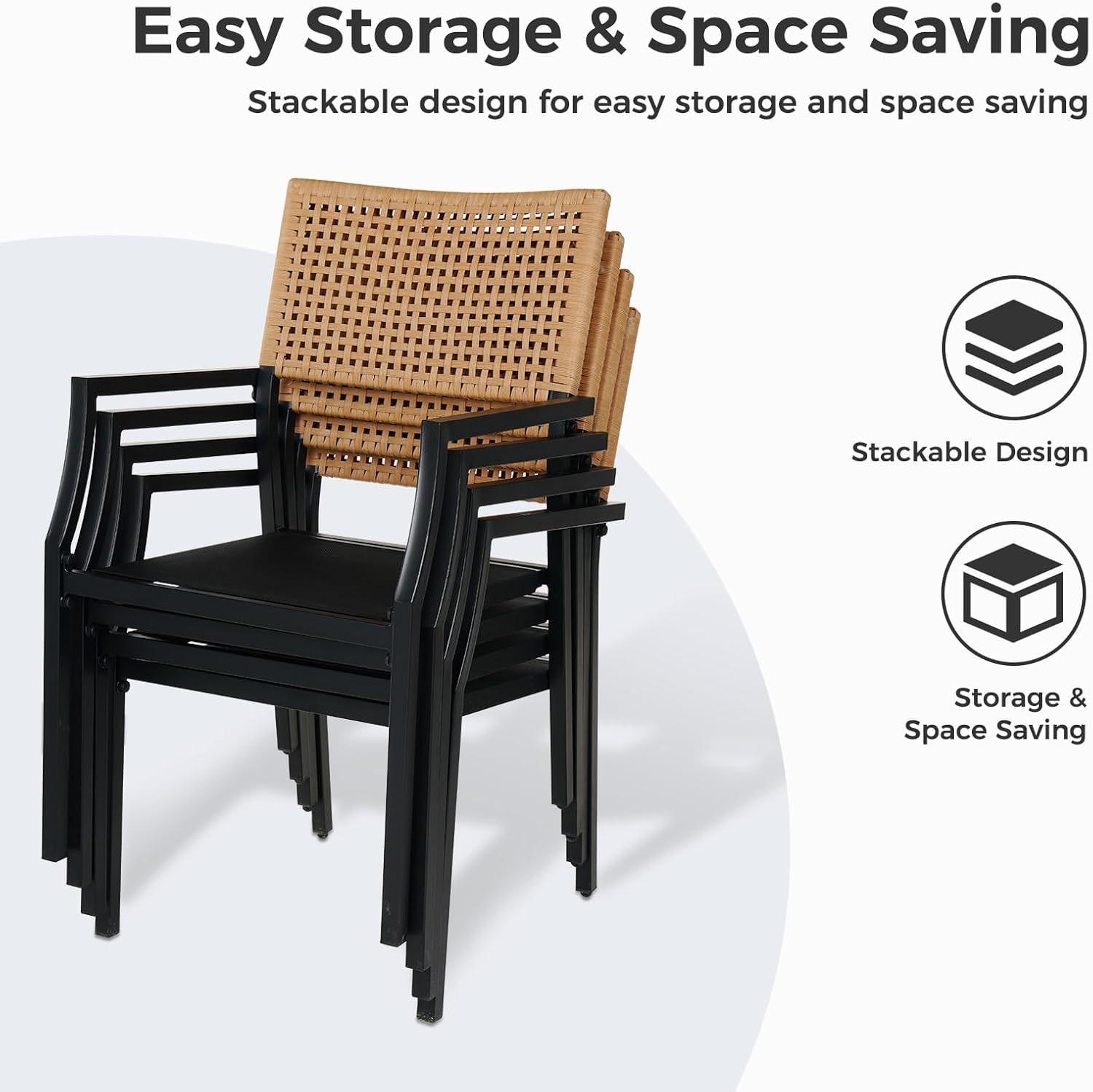 Mondawe MO-16108BR-NY Patio-Chairs - View #4