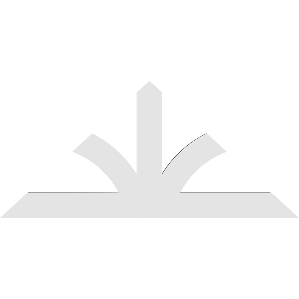 Ekena Millwork GBP048X22X0204RIC00 Exterior-Brackets-Braces - View #4