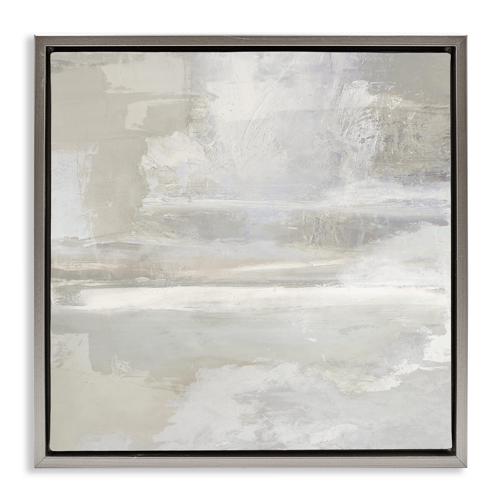 Stupell Industries BS-540-FFL-24X24 Contemporary Neutrals Abstract Floating Frame design by Rachel Springer