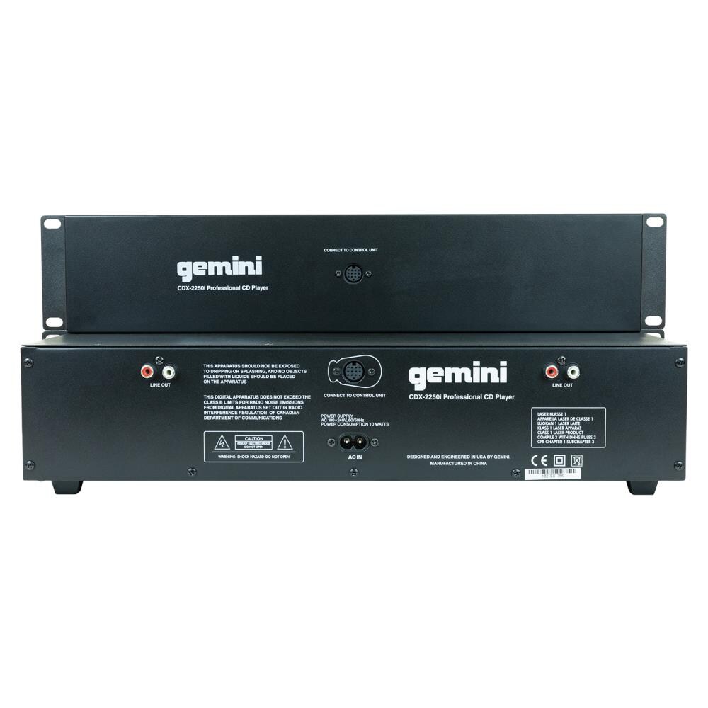 Gemini CDX-2250I Boomboxes-Radios - View #4