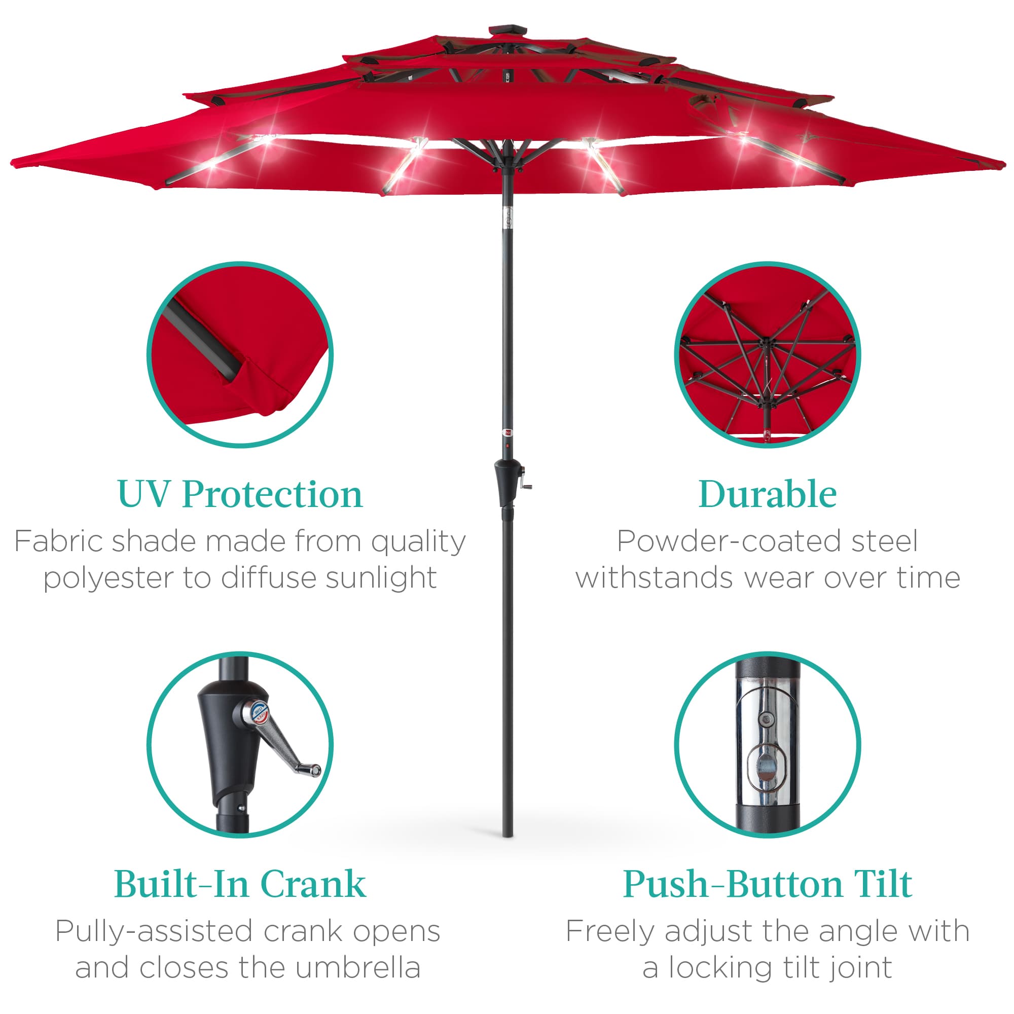 Best Choice Products SKY6390 Umbrellas-2 - View #4