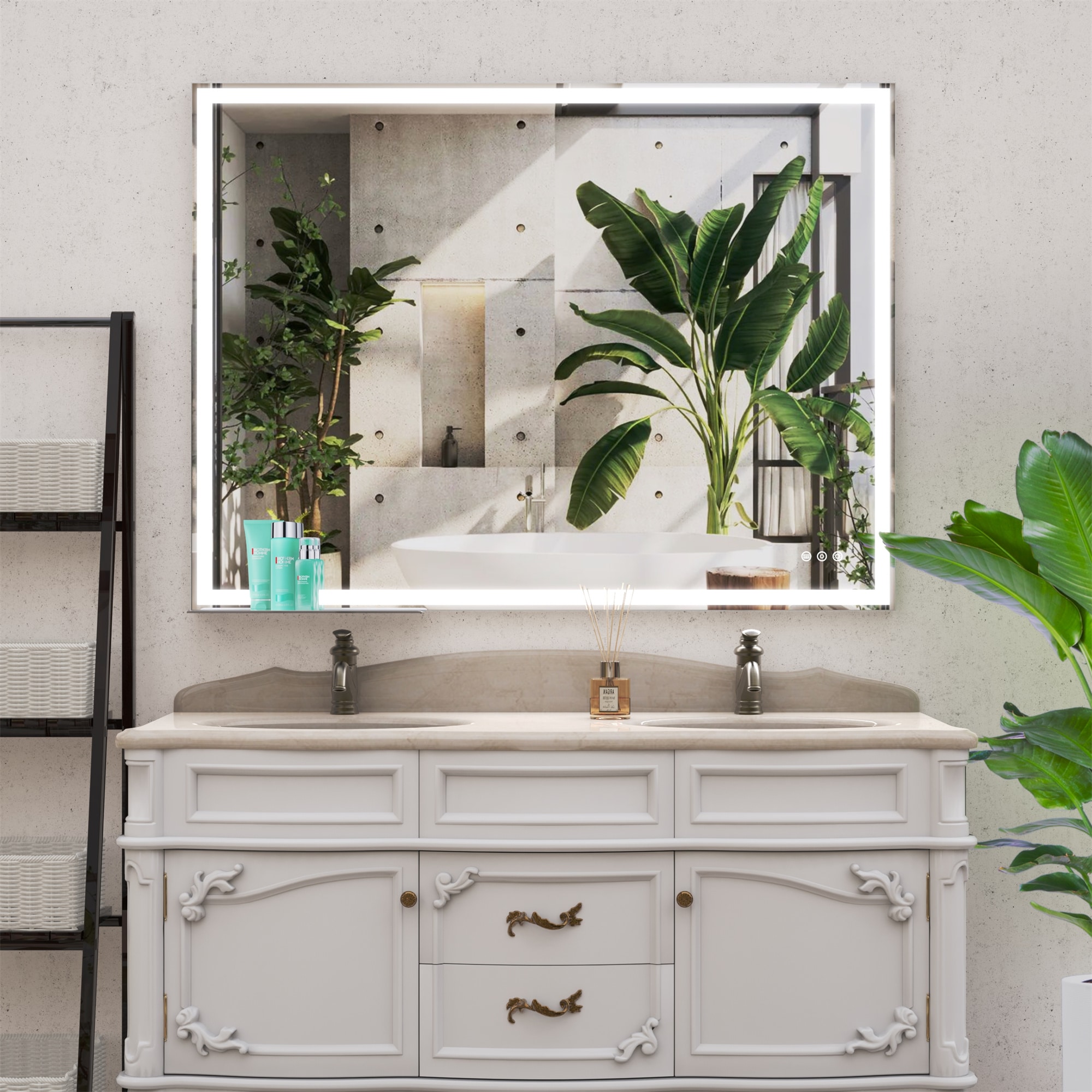BABOOM BOM-2121013-OR Framed-Bath-Mirrors - View #4