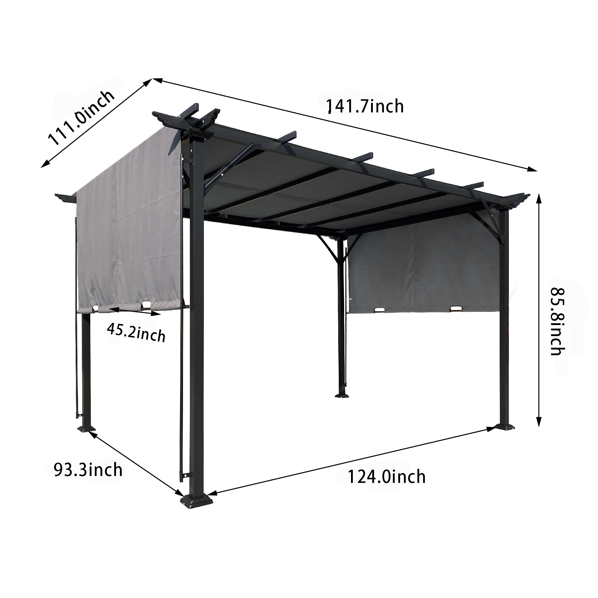 Kahomvis BU-QP109-038 Pergolas-2 - View #3