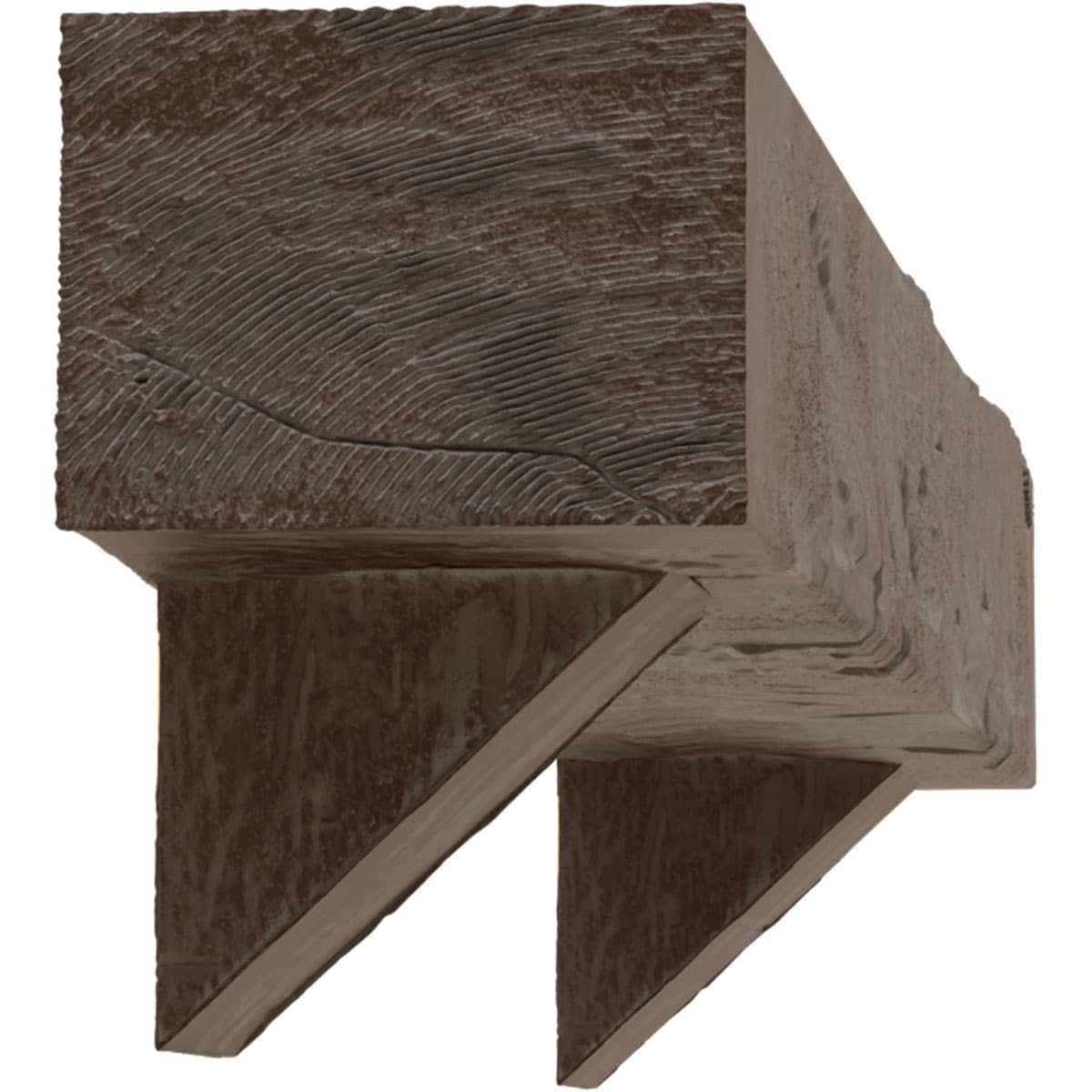 Ekena Millwork MANUHH06X06X36BKAE Mantel-Shelves - View #4