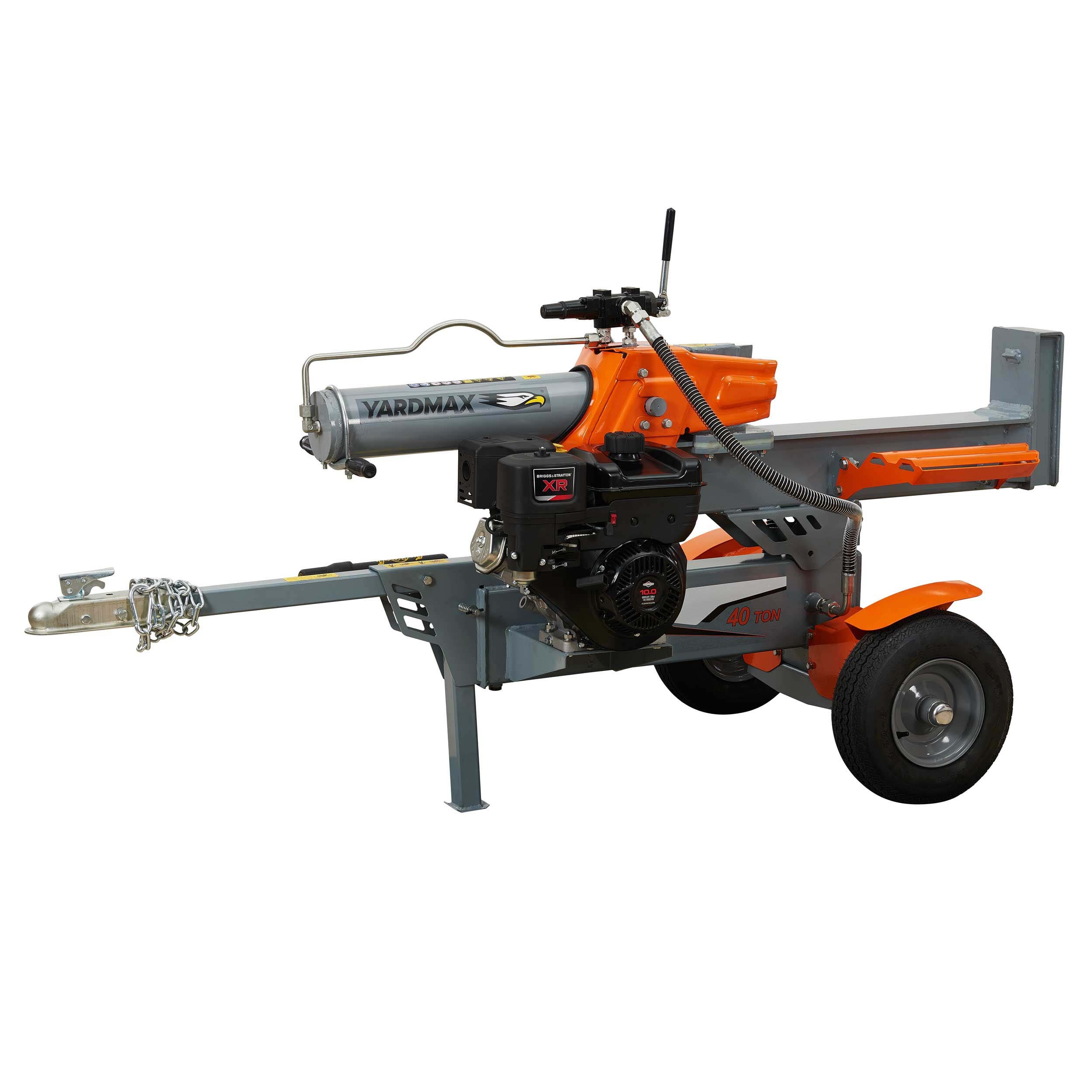 YARDMAX YS4065 40-Ton 306-cc Horizontal and Vertical Gas Log Splitter ...