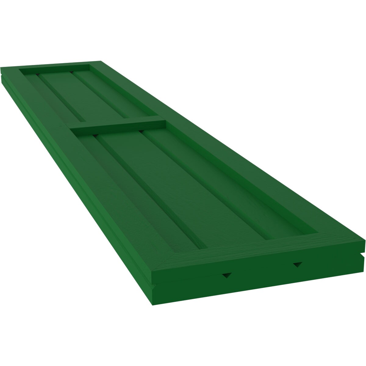 Ekena Millwork ARW101BF311X82HGH Exterior-Shutters - View #6