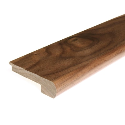 Flexco Solid Wood Stair Nose 2.75-in x 78-in Briarcliff Prefinished Walnut Stair Nosing Flexco Solid Wood Stair Nose 2.75-in x 78-in Briarcliff Prefinished Walnut Stair Nosing