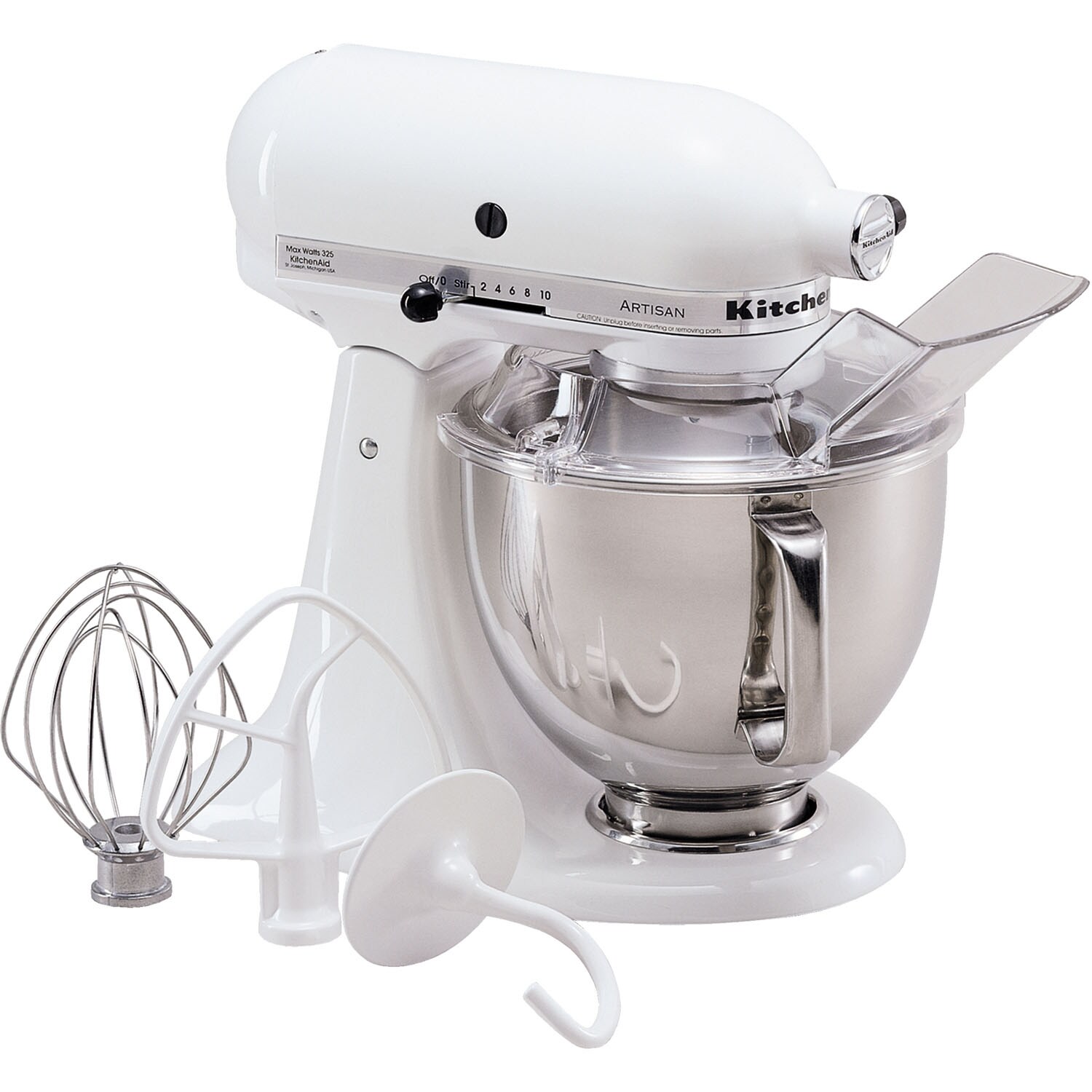 KitchenAid White 5-Quart Tilt-head Stand Mixer at Lowes.com