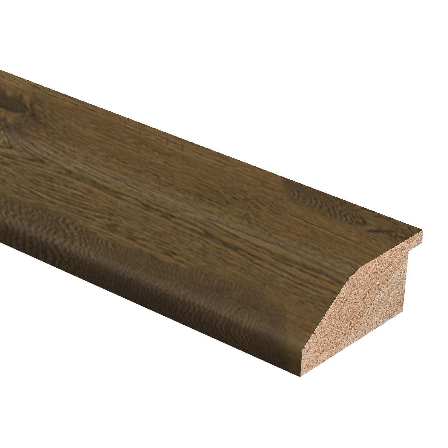 Zamma 204343072571HS Worn Brown Oak 0.75-in T x 1.75-in W x 94-in L Wood Reducer