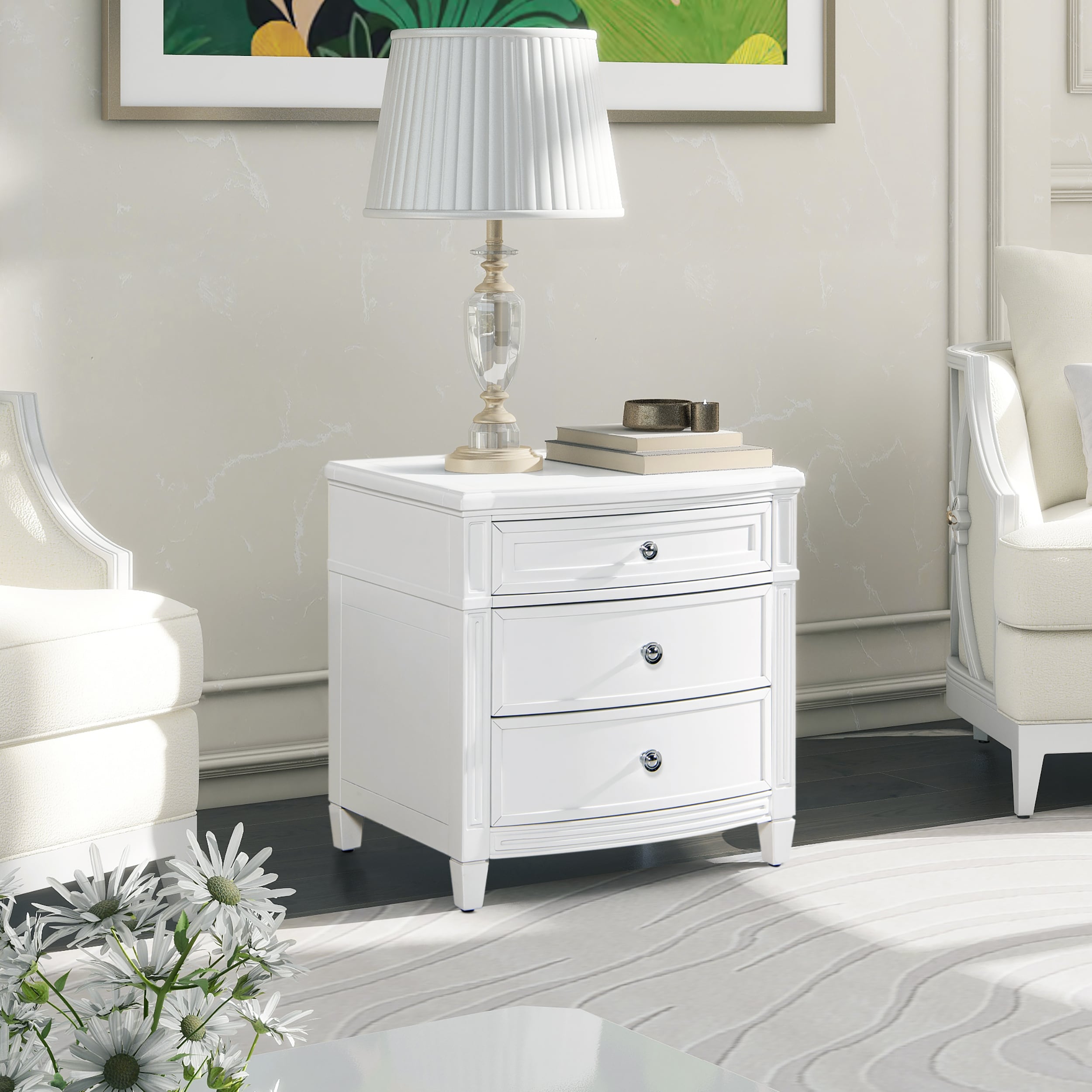 Jennifer Taylor Home LWHITE-CTG87070 End-Tables - View #2