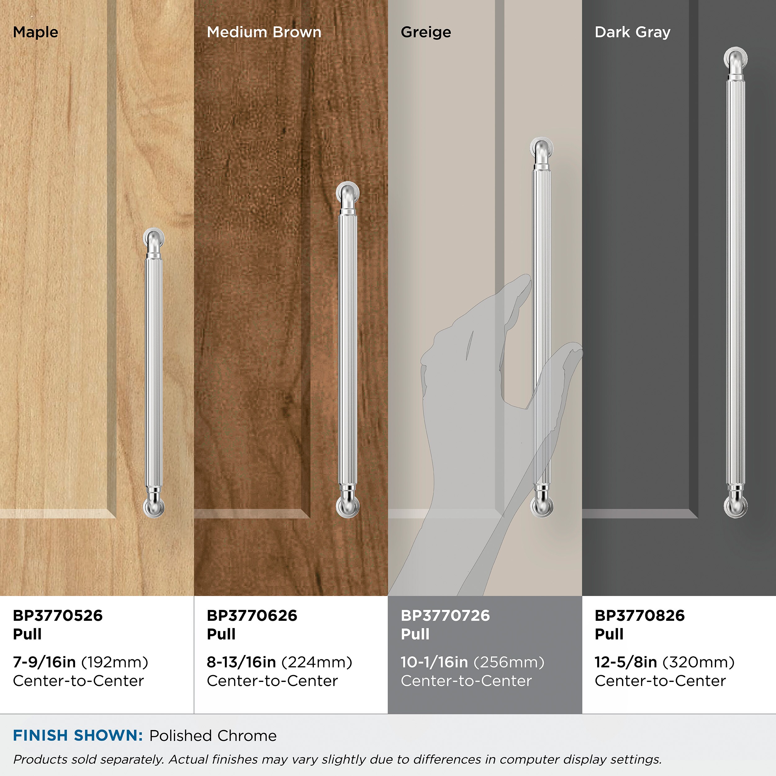 Amerock BP3770726 Cabinet-Pulls - View #7