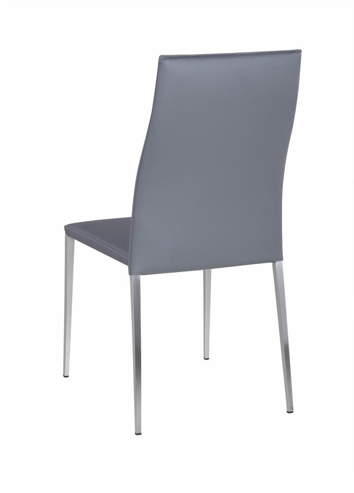 Chintaly Imports ELSA-SC-GRY Dining-Chairs - View #4