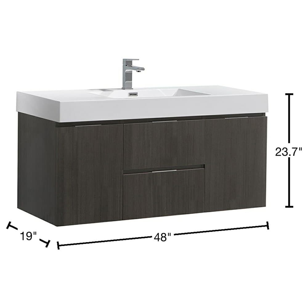 Fresca FCB8348GO-I Bath-Vanity-Combo - View #11