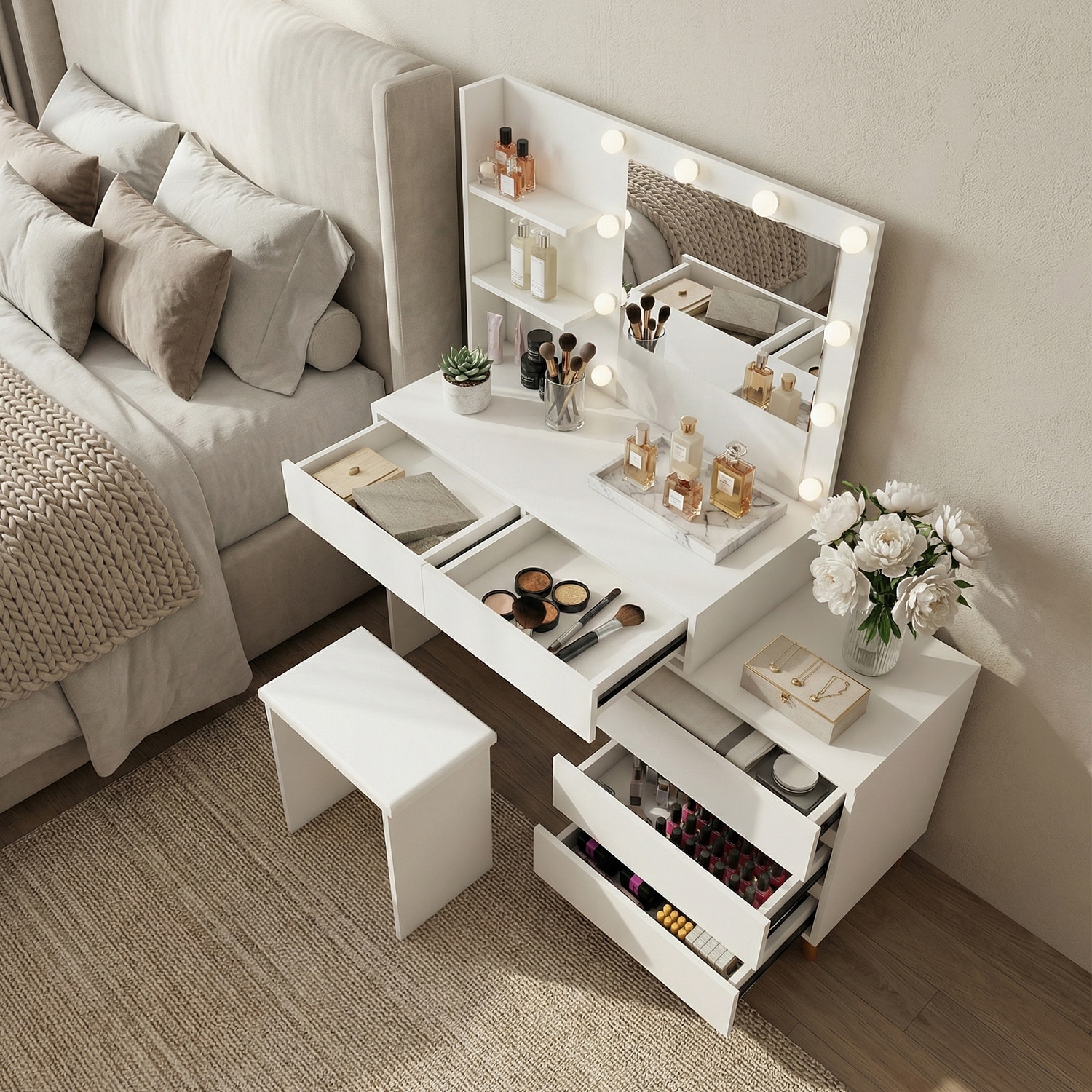 VERYKE WZT-JLYC00138 Bedroom-Vanities - View #5