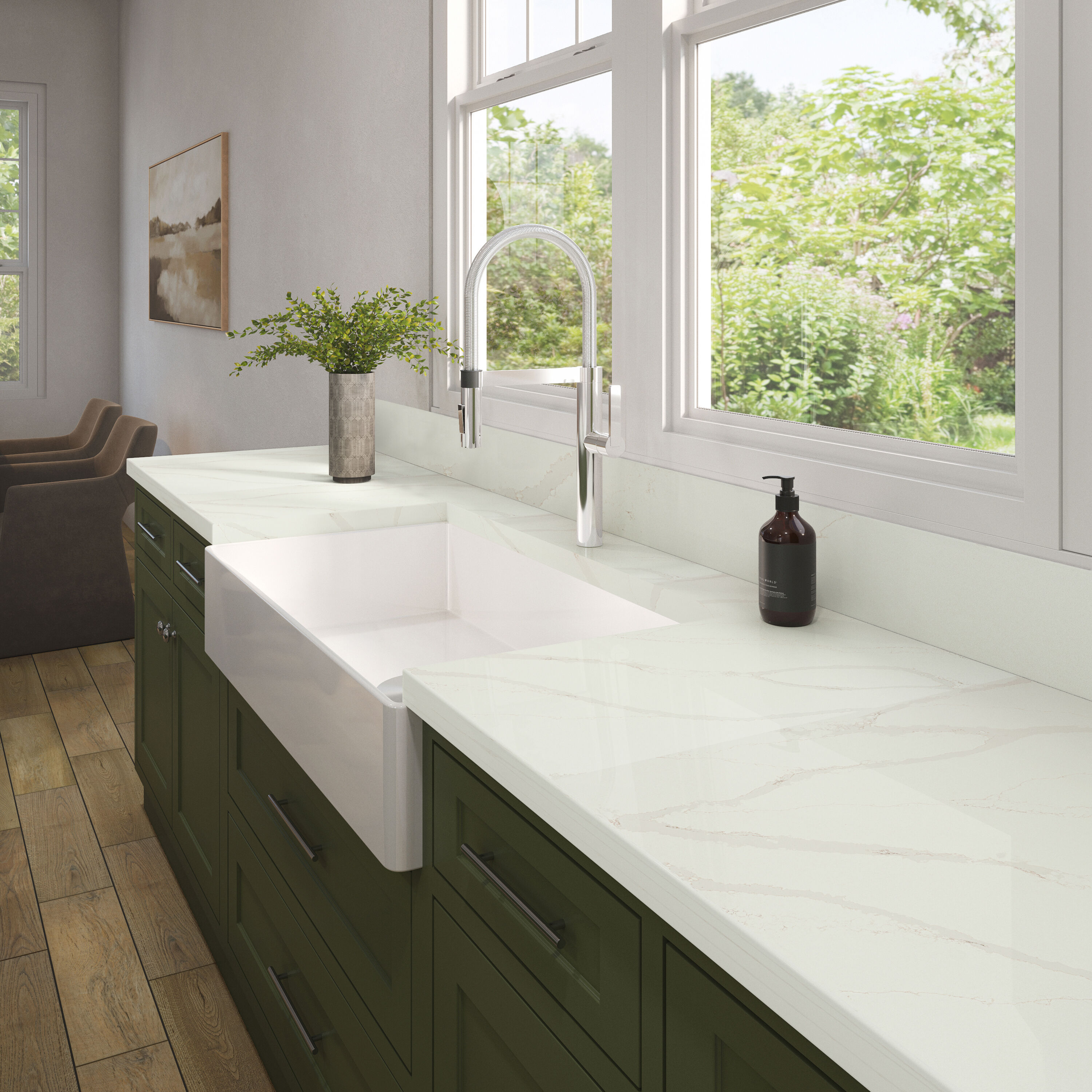 Daltile OQ84SLBM11/4X1L Countertop-Samples - Thumbnail View #2