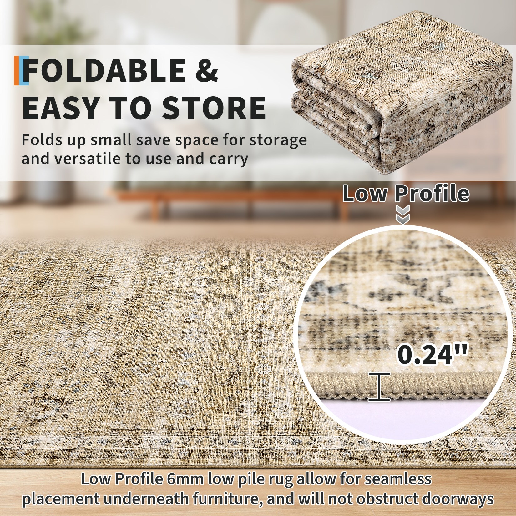 Garvee SUNNY-PHK-346SQRFK rugs - View #8
