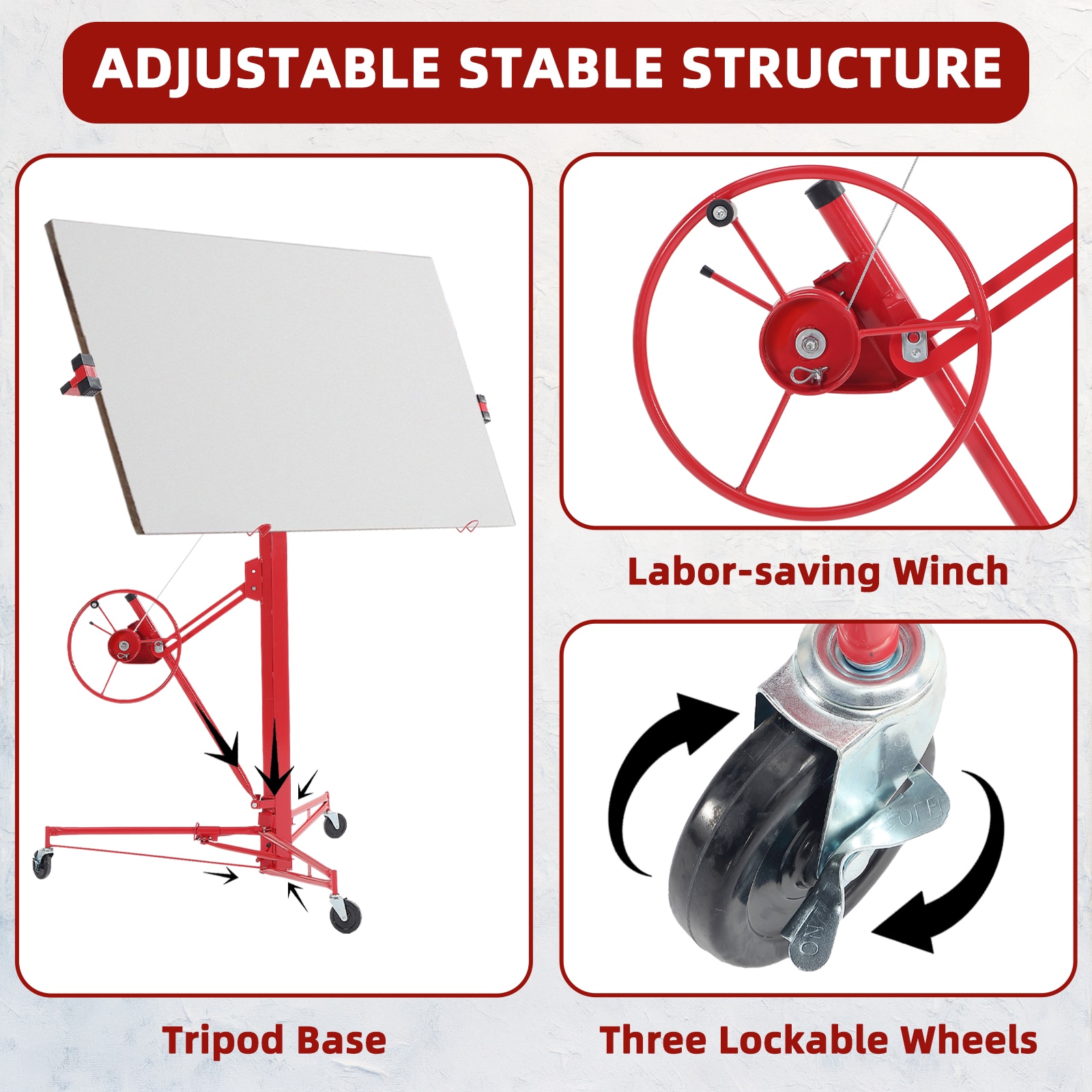 Flynama SH244151 Drywall-Panel-Carriers - View #4
