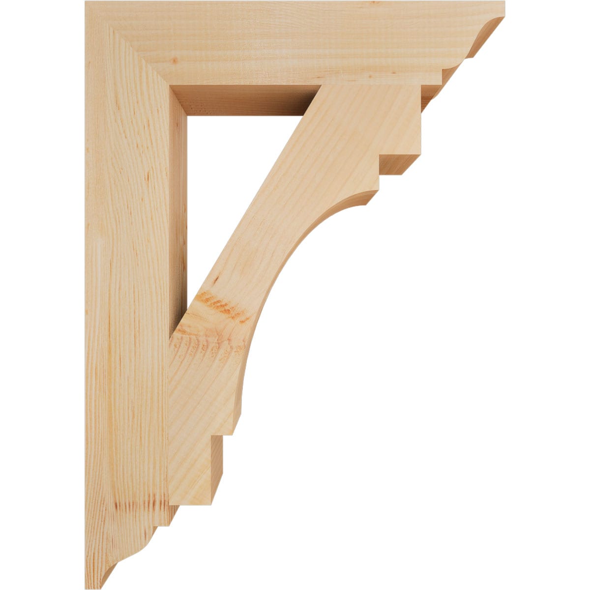Ekena Millwork BKT04X20X28MRC01SDF Exterior-Brackets-Braces - View #3