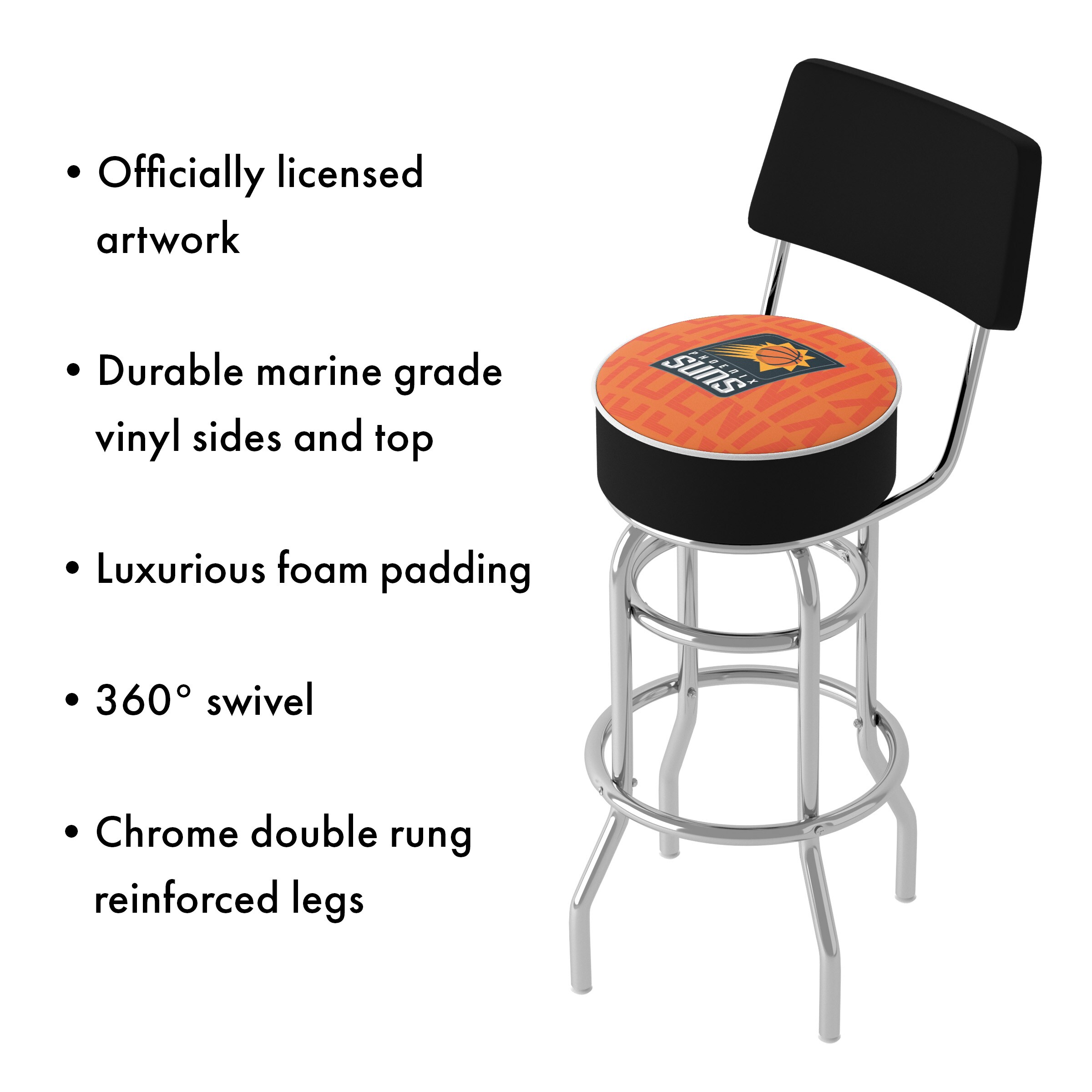 Trademark Gameroom NBA1100-PS3-TWN stools - View #3