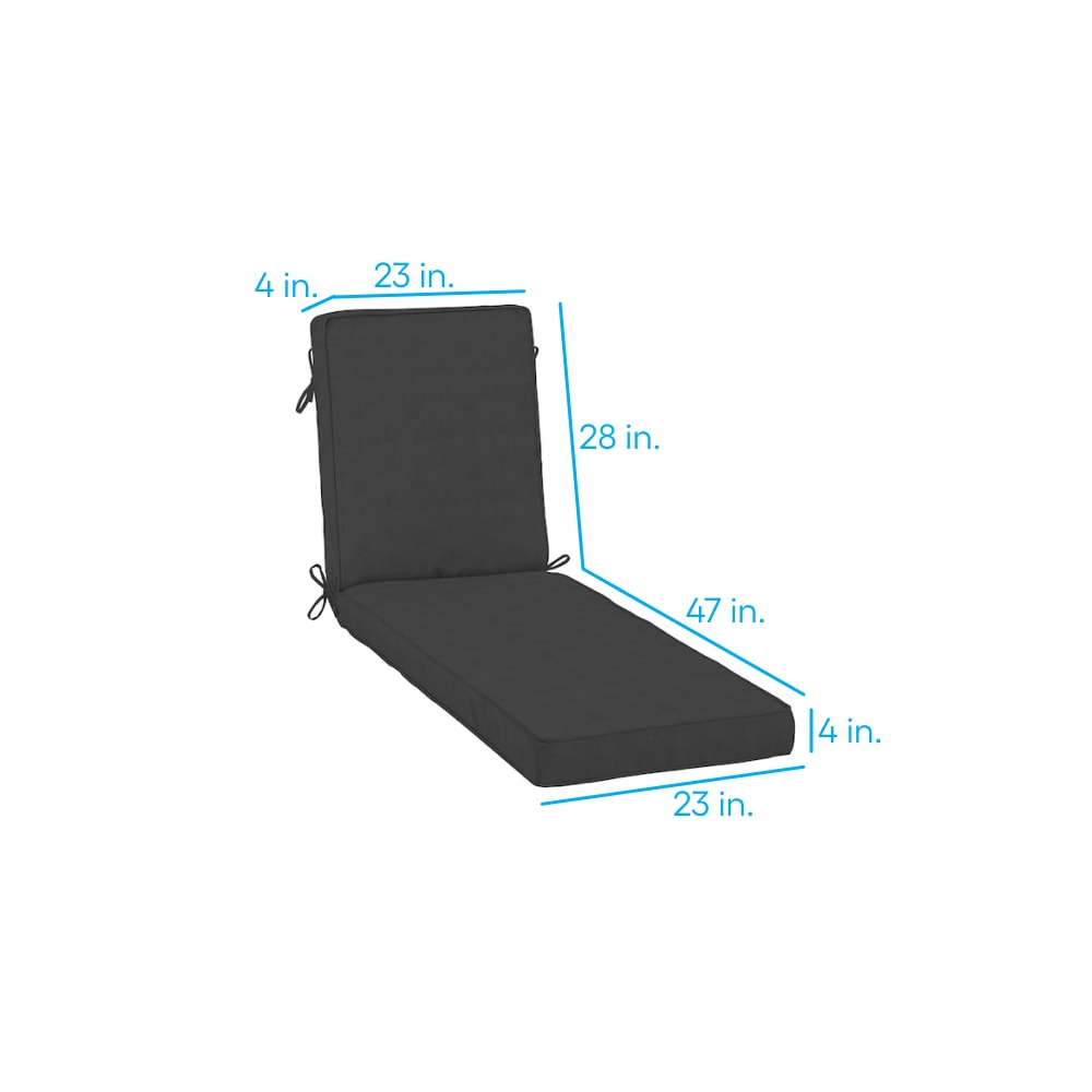 allen + roth with STAINMASTER XQ05H01B-D9C1 Patio-Furniture-Cushions - View #2