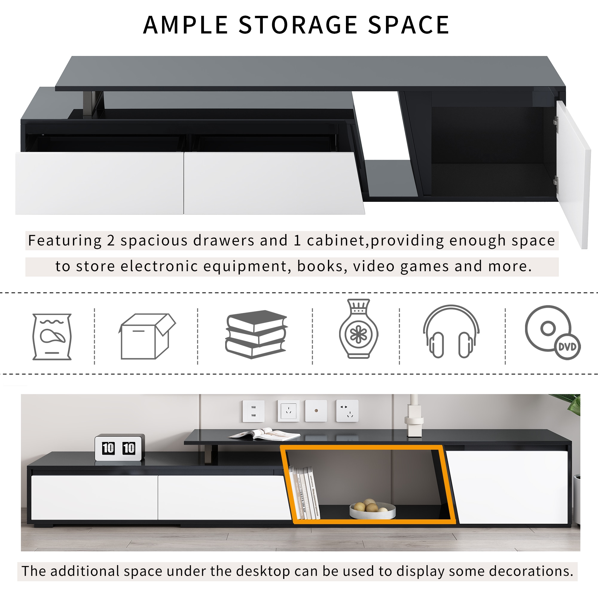 ModernLuxe L3P-WF311369AAB Tv-Stands - View #5