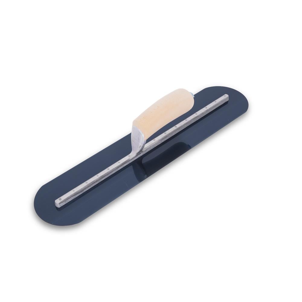 Marshalltown MXS75BFR 18-Inches x 3-Inches Blue steel Finishing Concrete Trowel