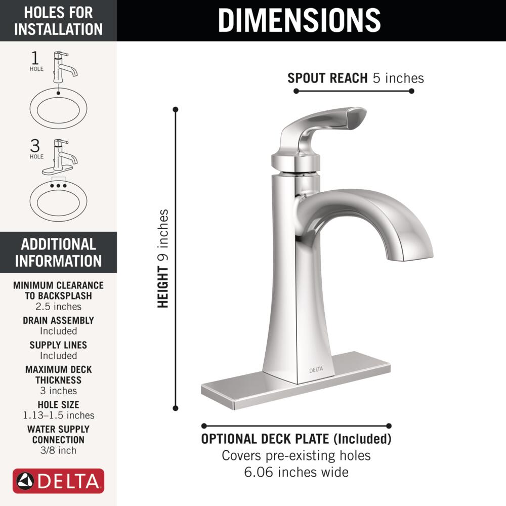 Delta 15895LF Lavatory-Faucets - View #4