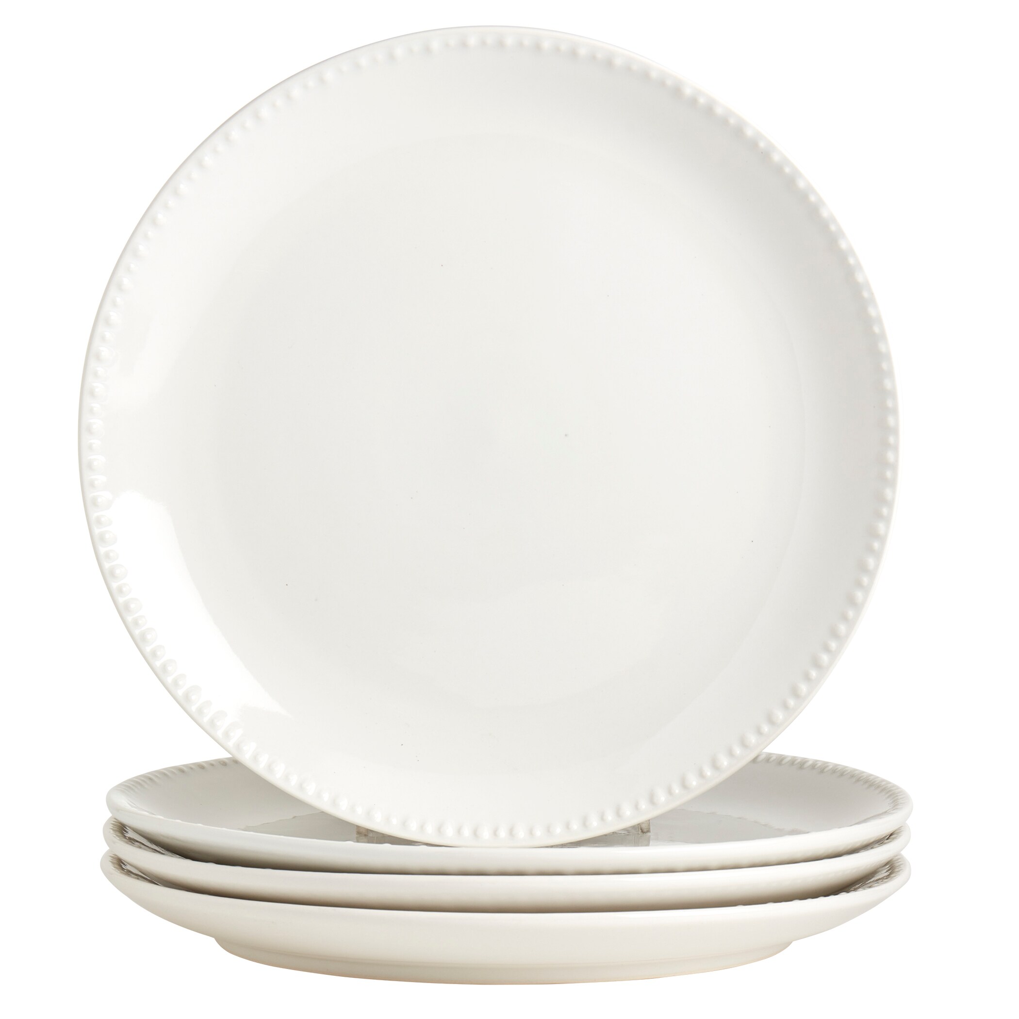 Corelle The Mandalorian The Child Appetizer Plates 4pk - Solid White Glass  Plates - Microwave & Dishwasher Safe - Chip Resistant - Star Wars Licensed  in the Dinnerware department at