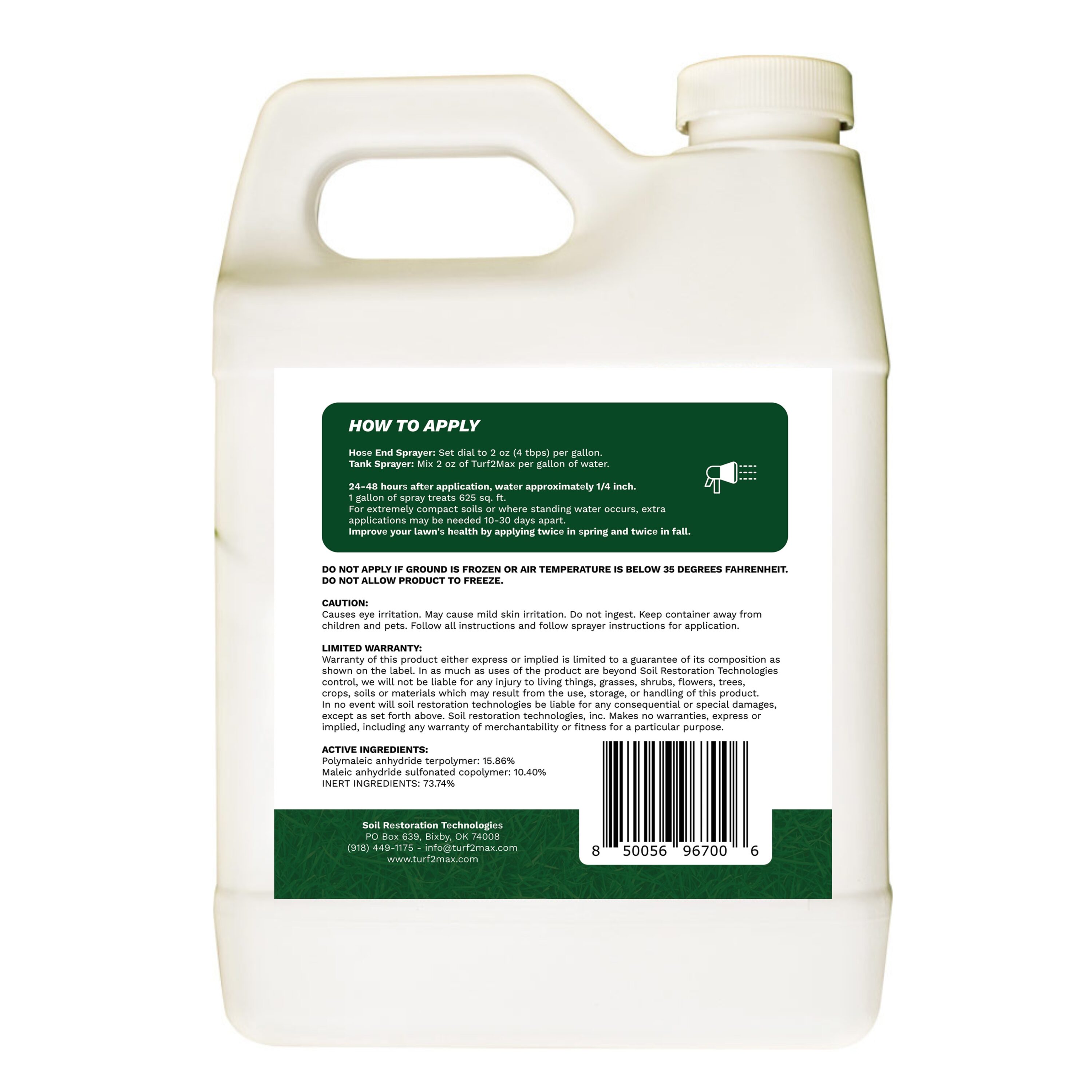 Turf2Max TM-00-QT Lawn-Fertilizer - View #2