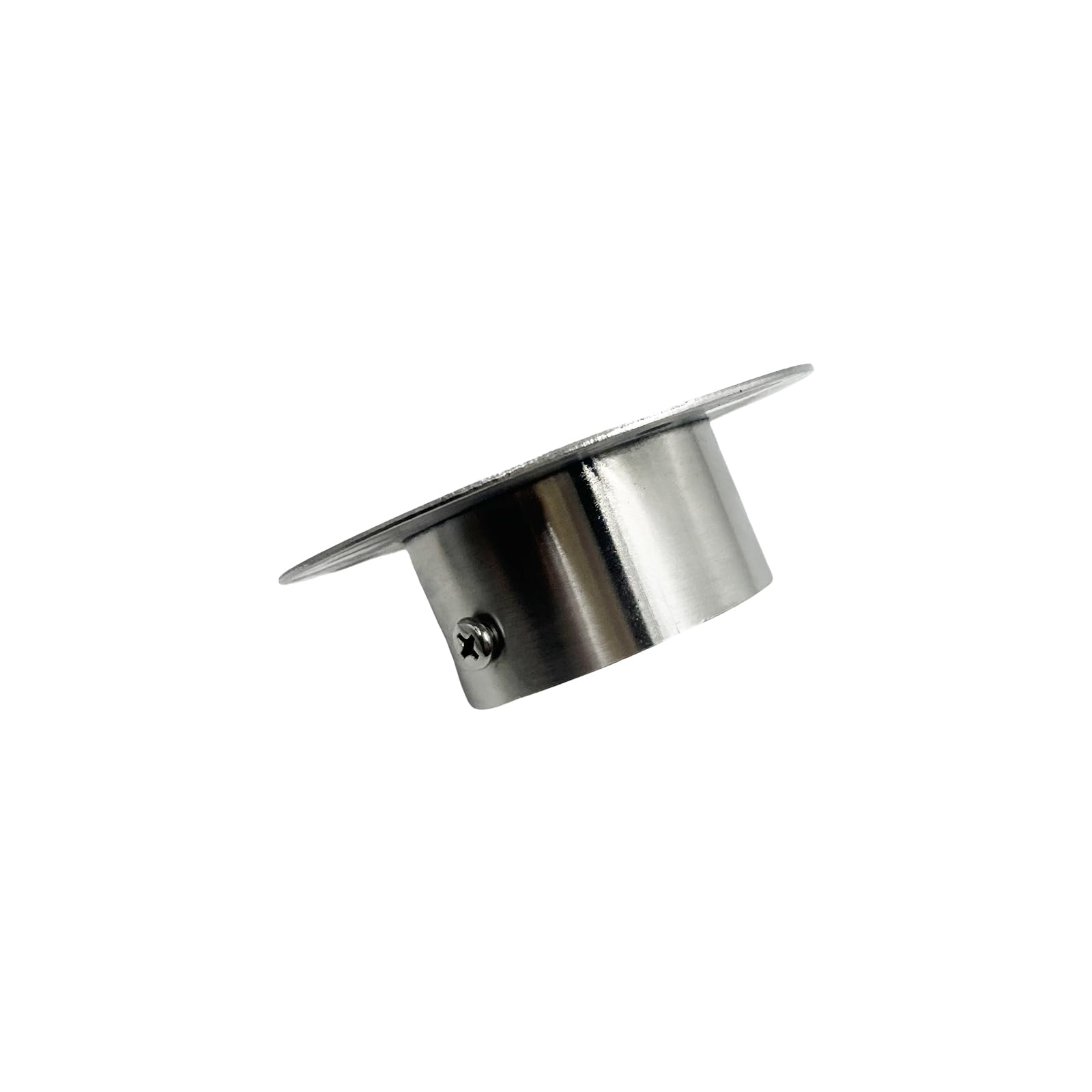 Vrbgify 4 pack round post bases heavy duty stainless steel flange ...