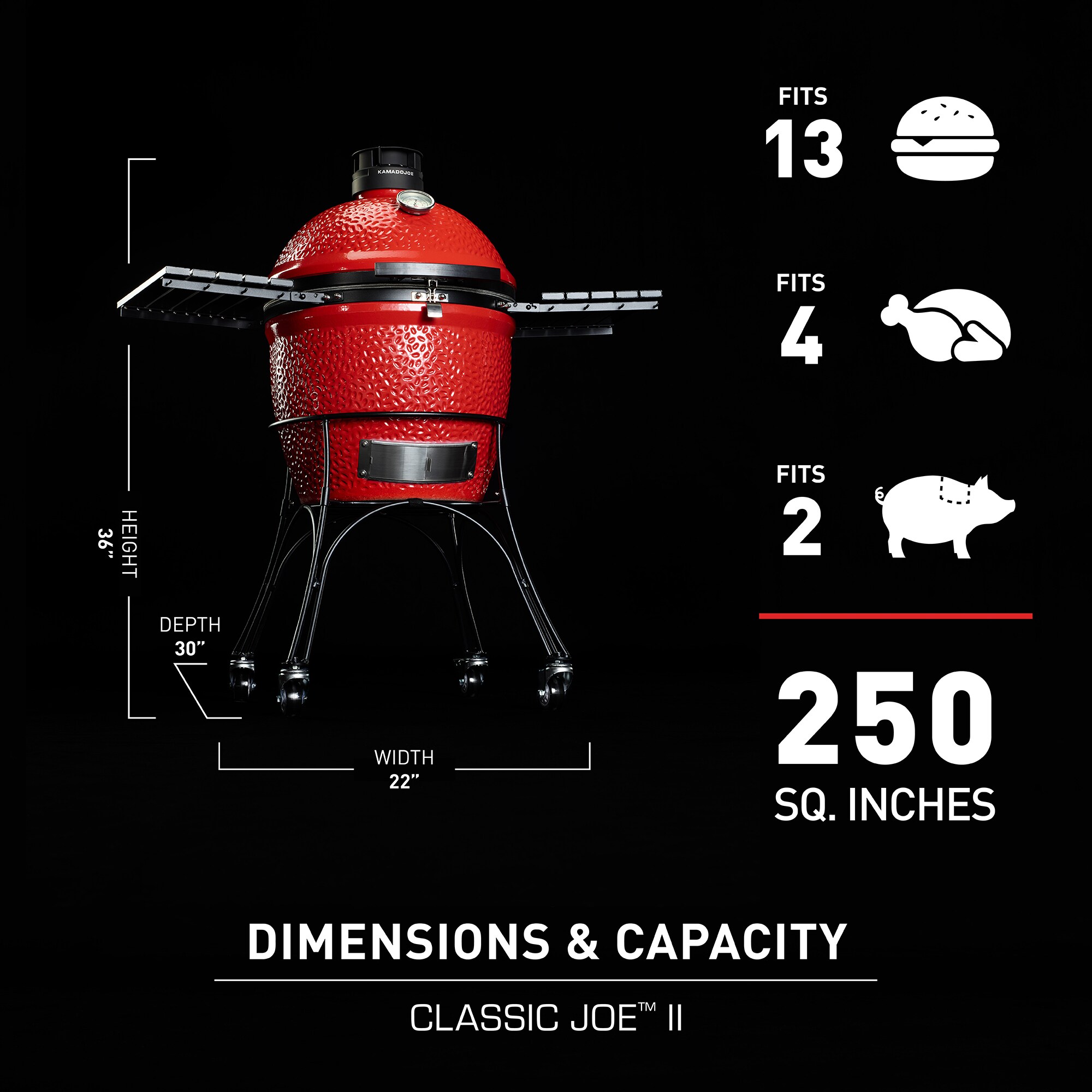 Kamado Joe KJ23RHC Charcoal-Grills - View #6