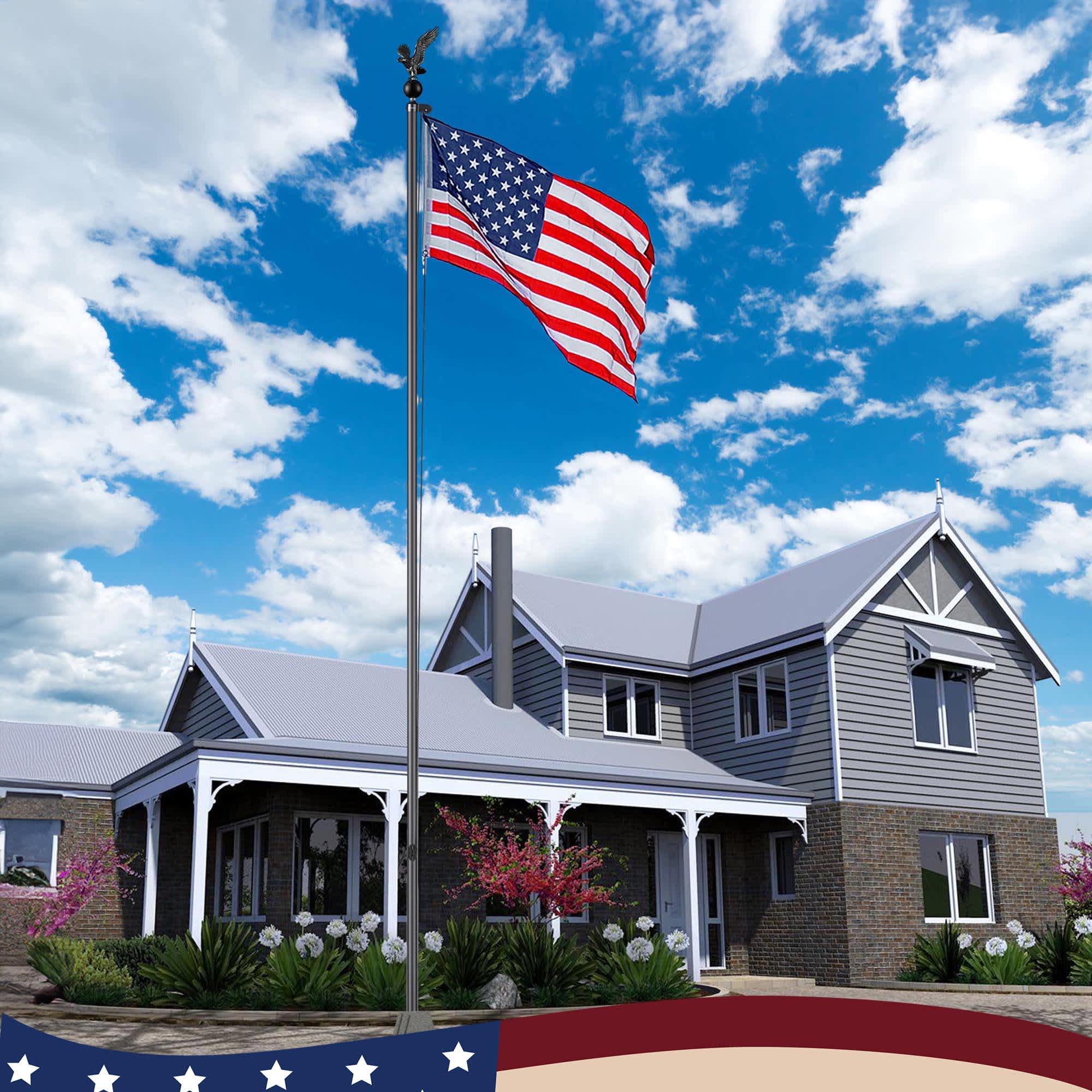 Yescom 22FLP004-20S-P-06-LO Flag-Poles - View #7