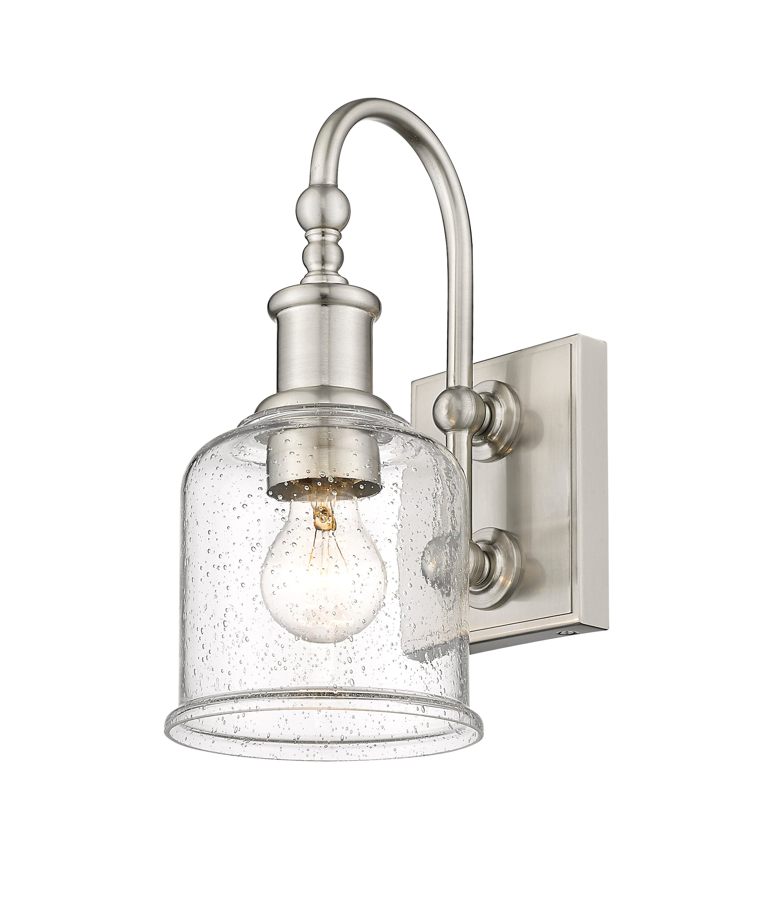 Z-Lite 734-1S-BN Bryant 5.5-in 1 -Light Brushed Nickel Modern/contemporary Vanity light