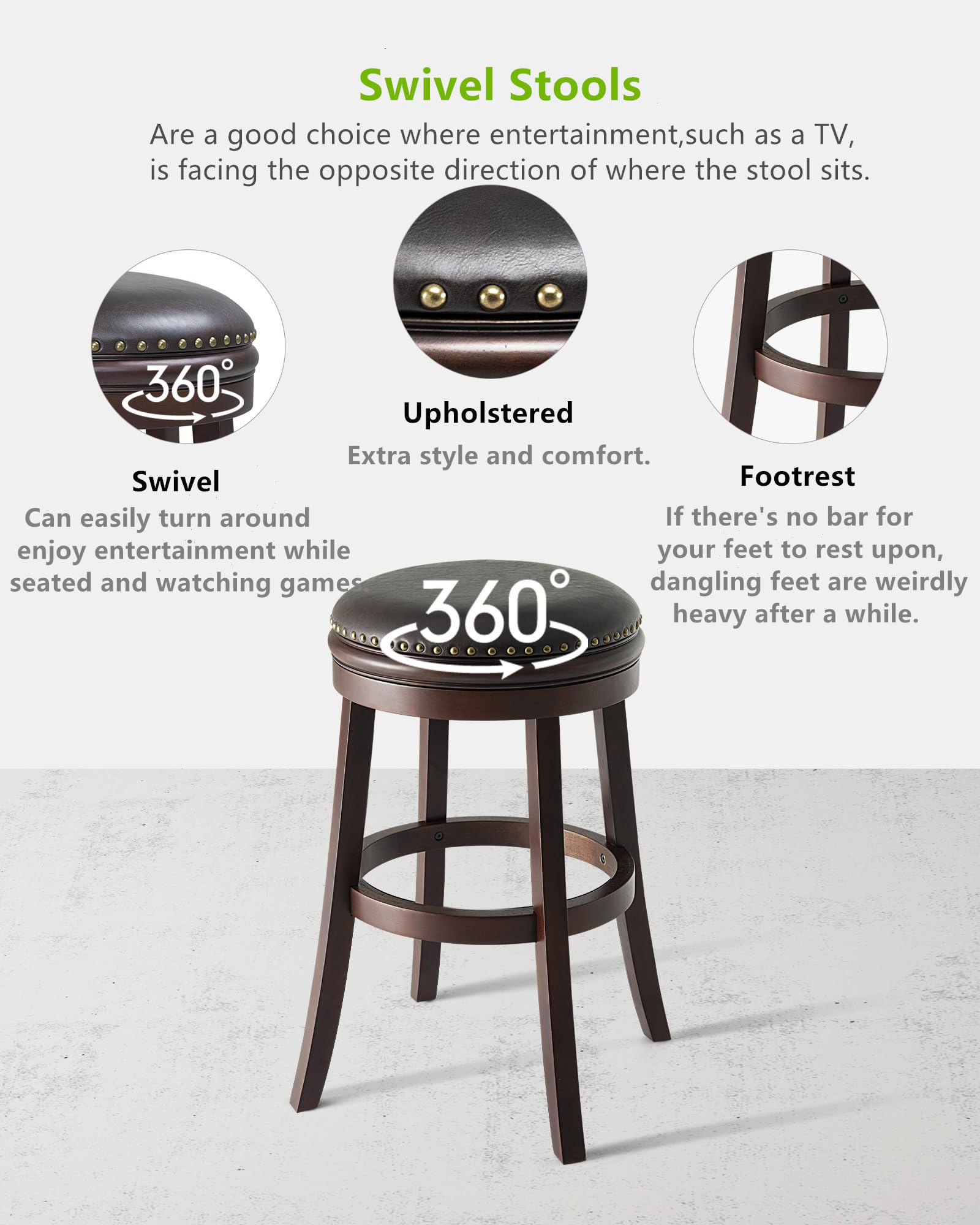 LTMATE LSA0036-WG25-2PC stools - View #3