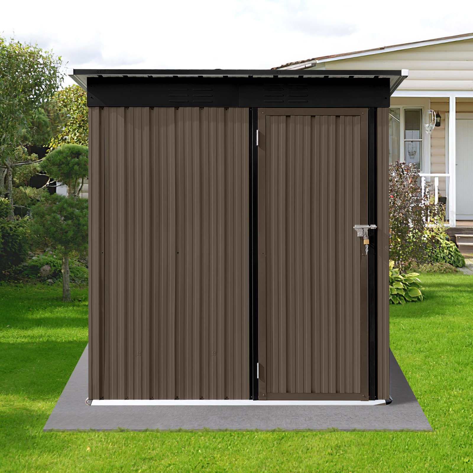 Clihome CL-SS13462 Metal-Storage-Buildings-Sheds - View #3