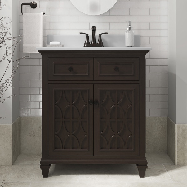 allen + roth WSLW30LTV Bath-Vanity-Combo - View #2