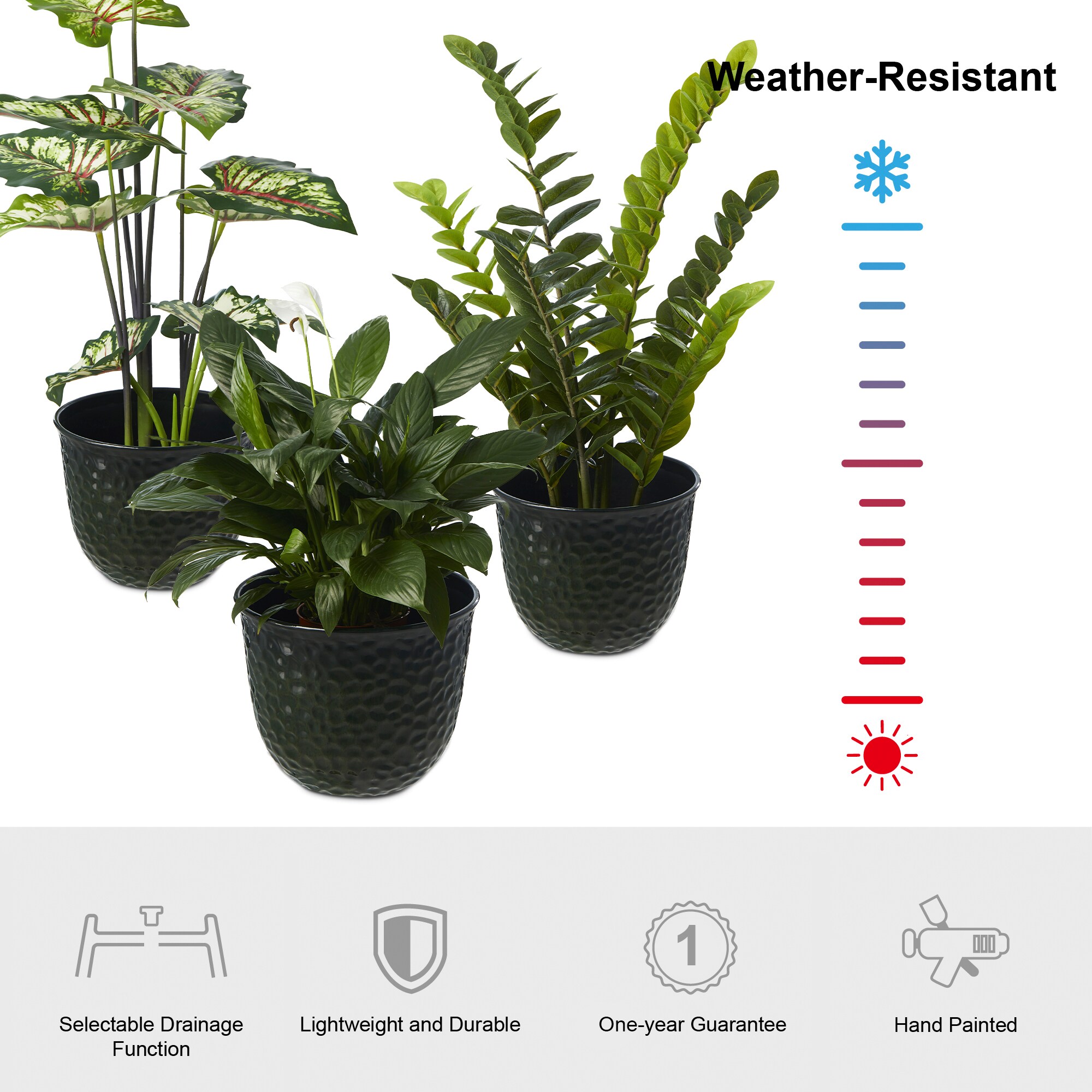 Glitzhome 2022800035 Planter-Window-Box - View #4