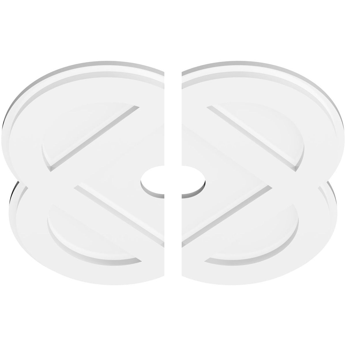 Ekena Millwork CMP20CE2-03000 Ceiling-Medallions - View #2