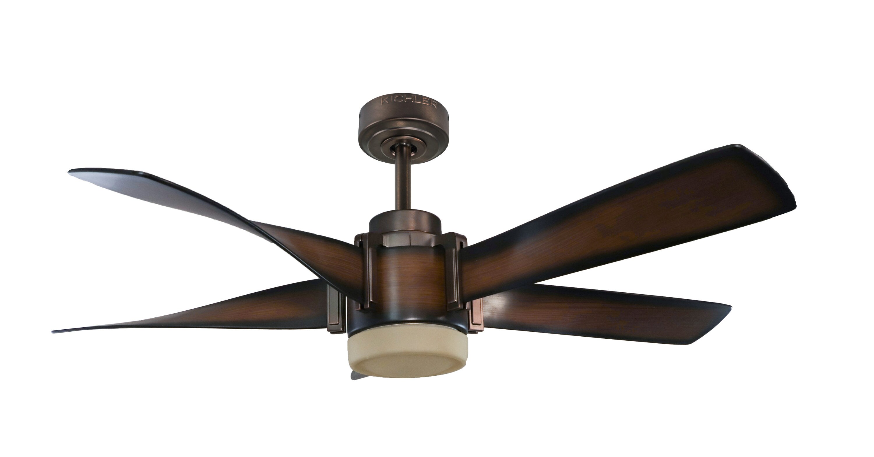 kichler mediterranean walnut ceiling fan