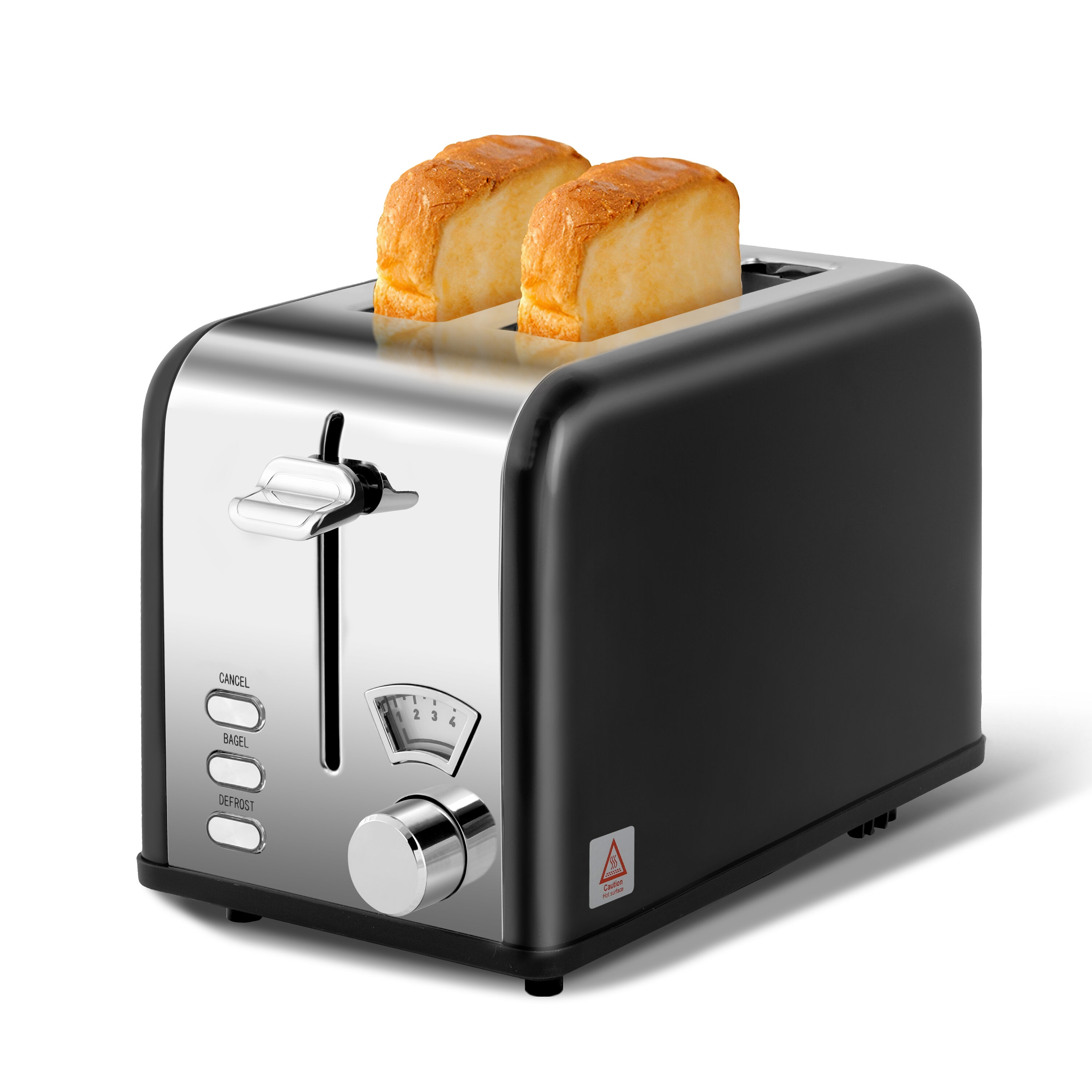  SZQLDO302 Black 2 -Slice Toaster